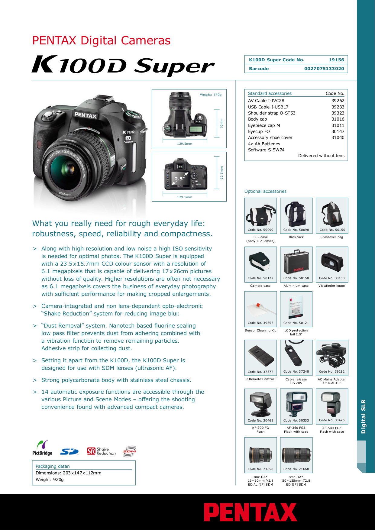 Pentax k100d manual pdf download