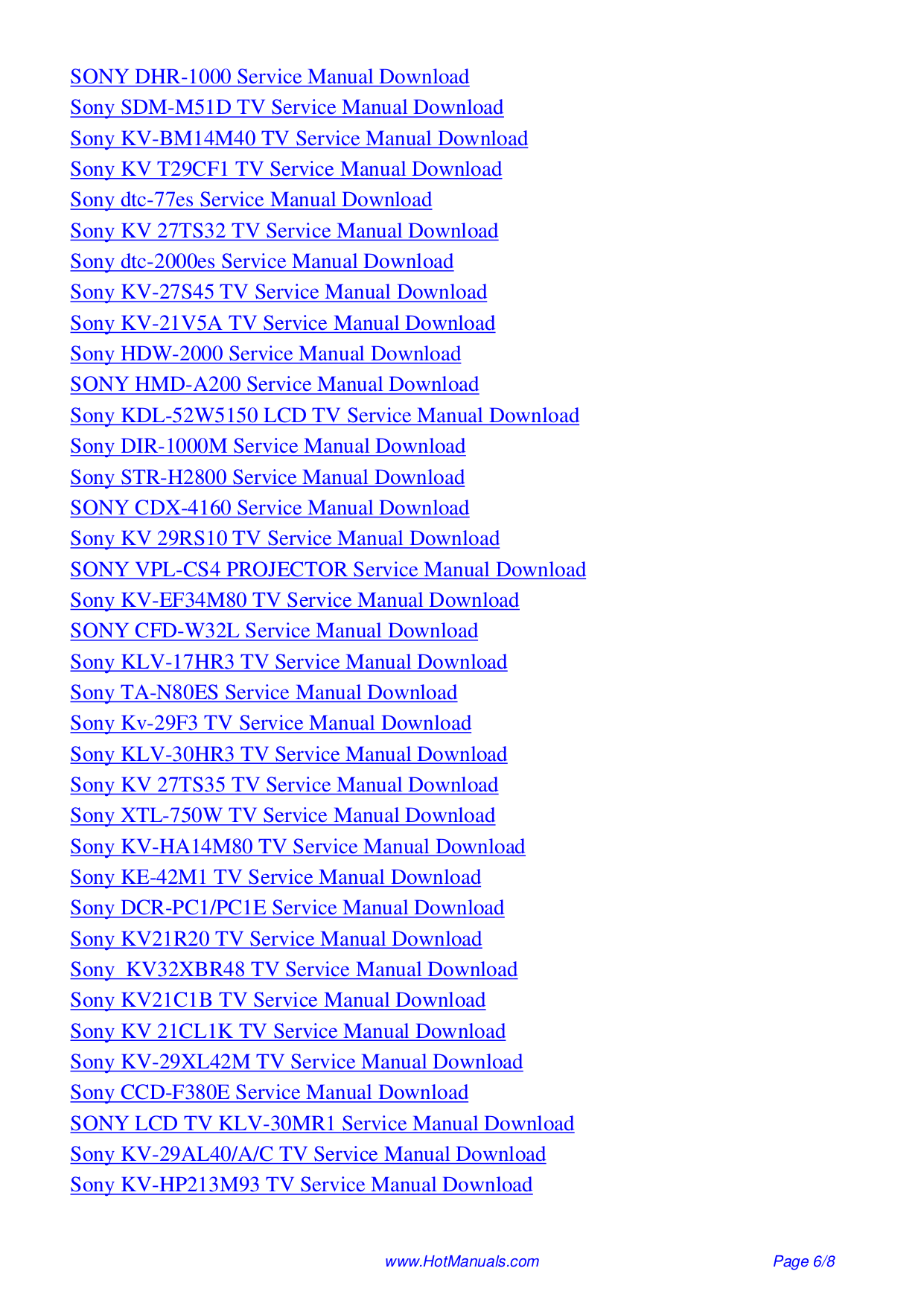 history information for the following manual Array - pdf manual for sony tv  kv 27s45 rh umlib com