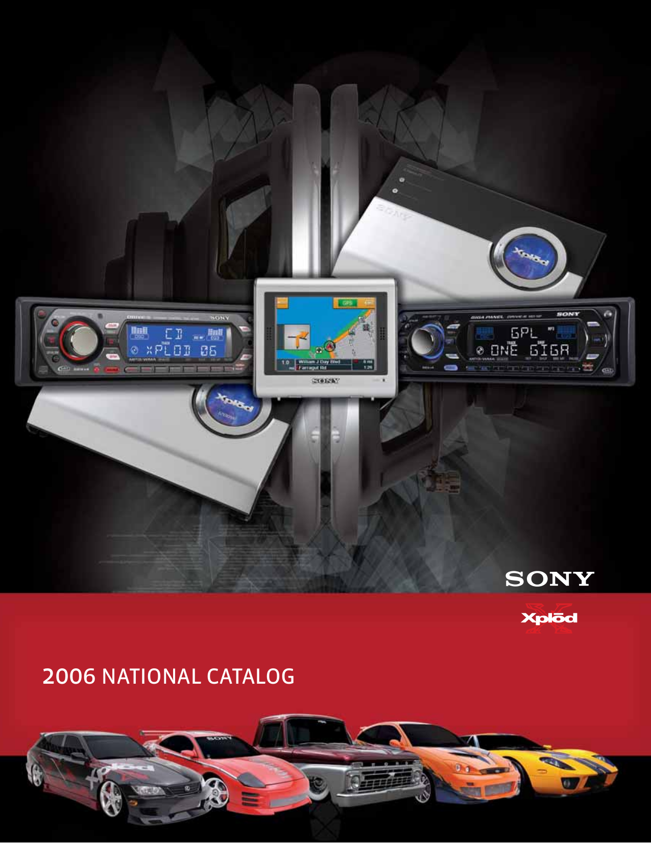 pdf for Sony Car Receiver CDX-GT300 manual