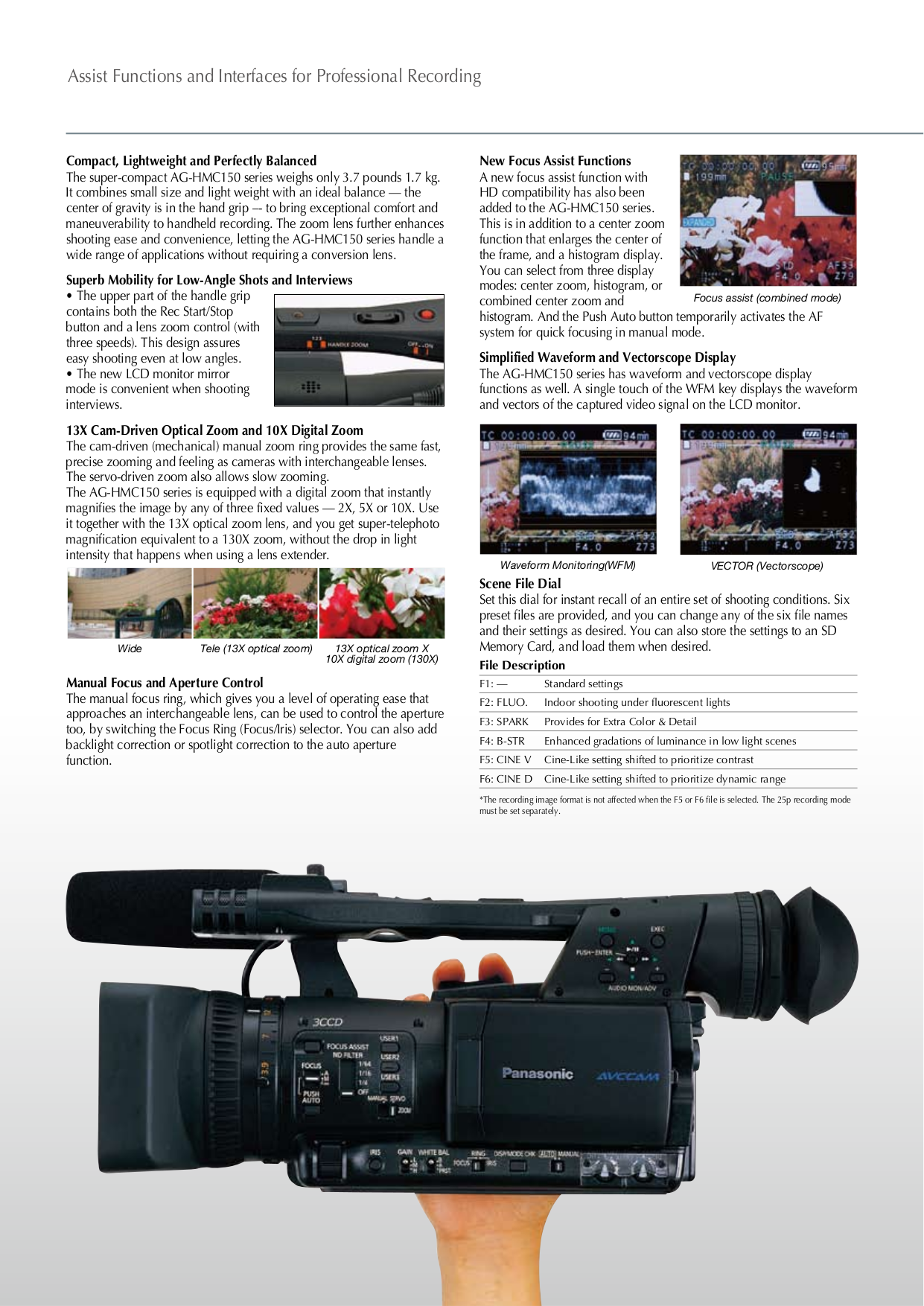 PDF manual for Panasonic Camcorders HDCHS9