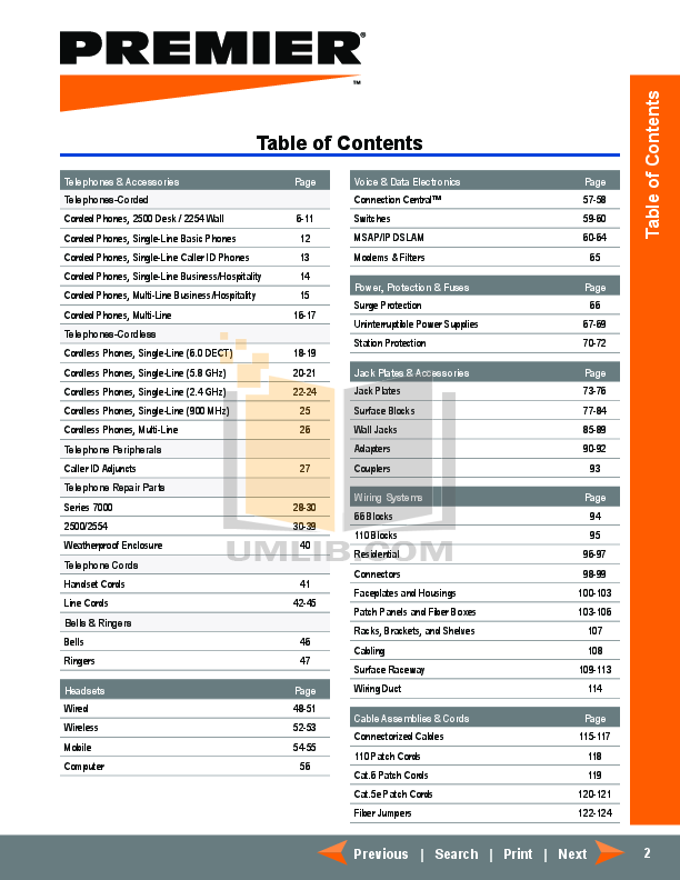 PDF manual for GE Telephone 29369GE1