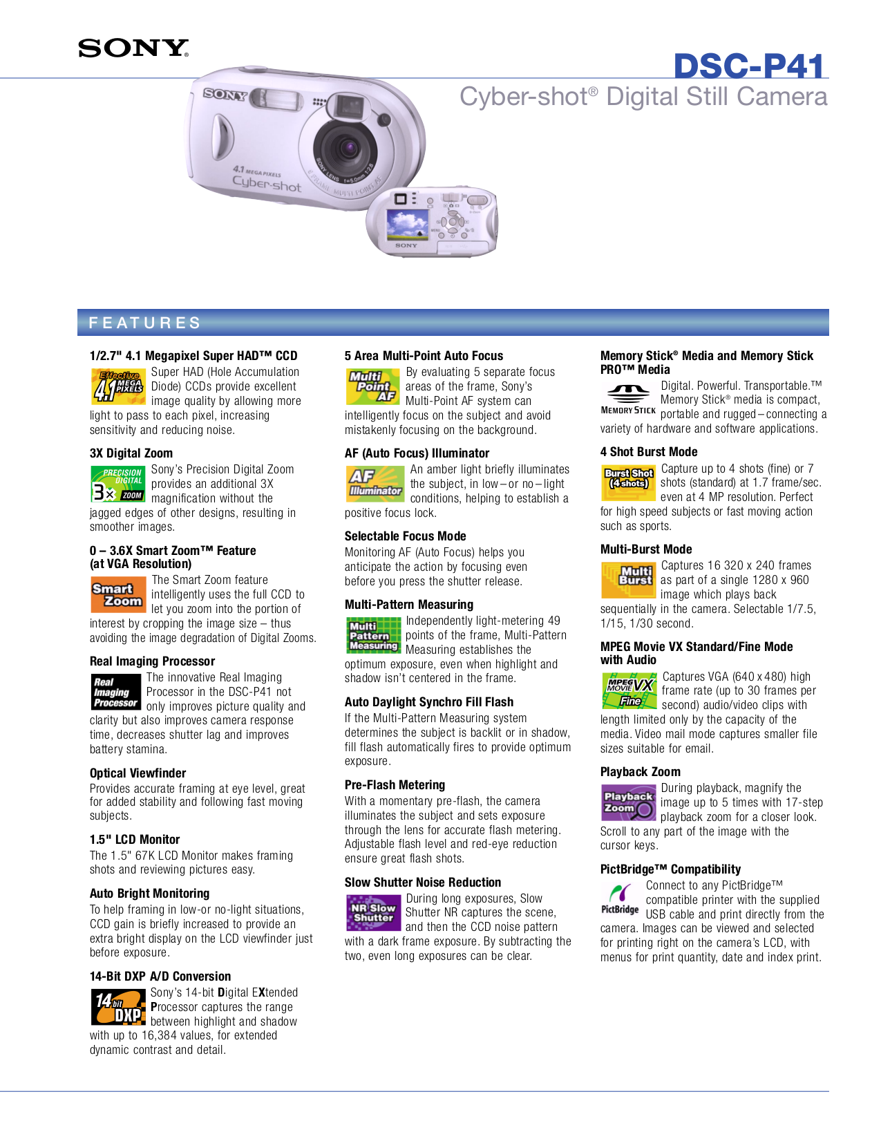 Sony Cyber Shot Manual