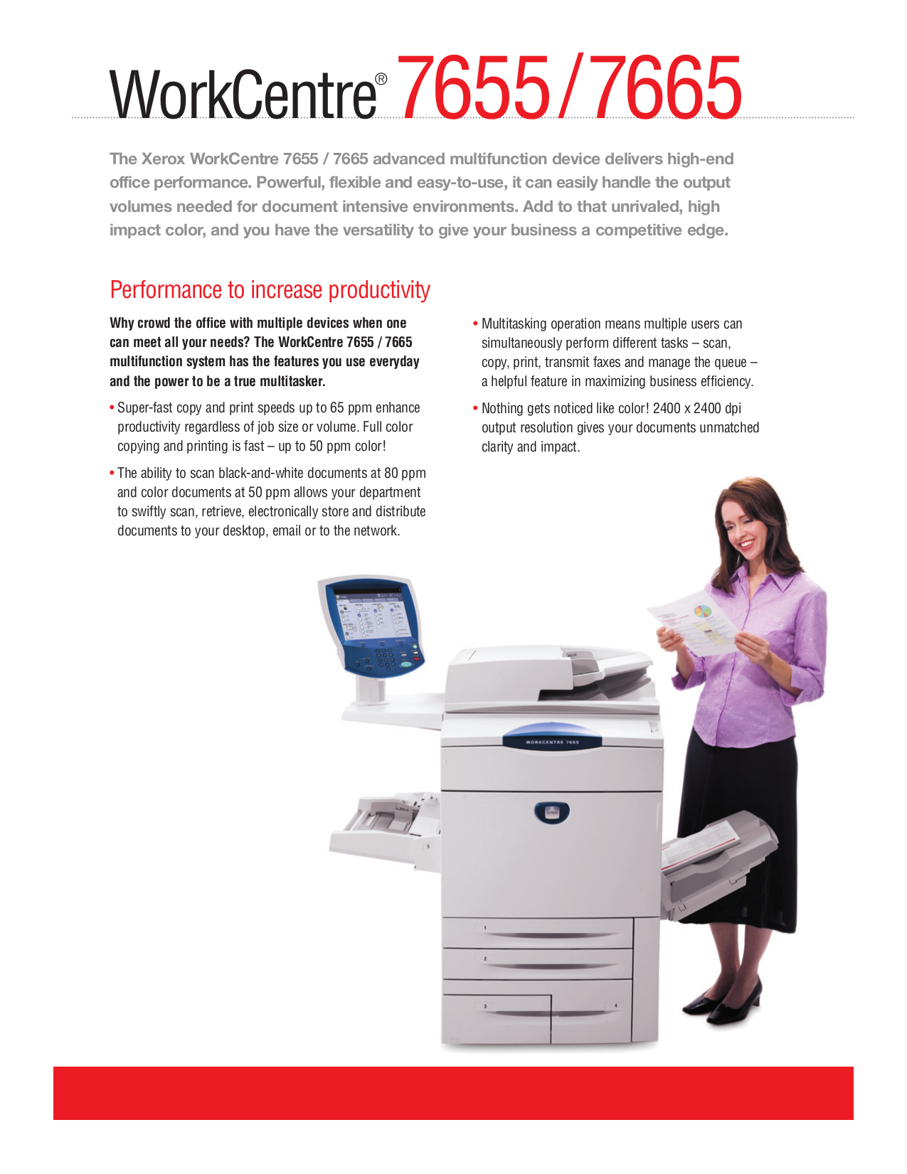 ... Xerox Multifunction Printer WorkCentre 7655 pdf page preview ...