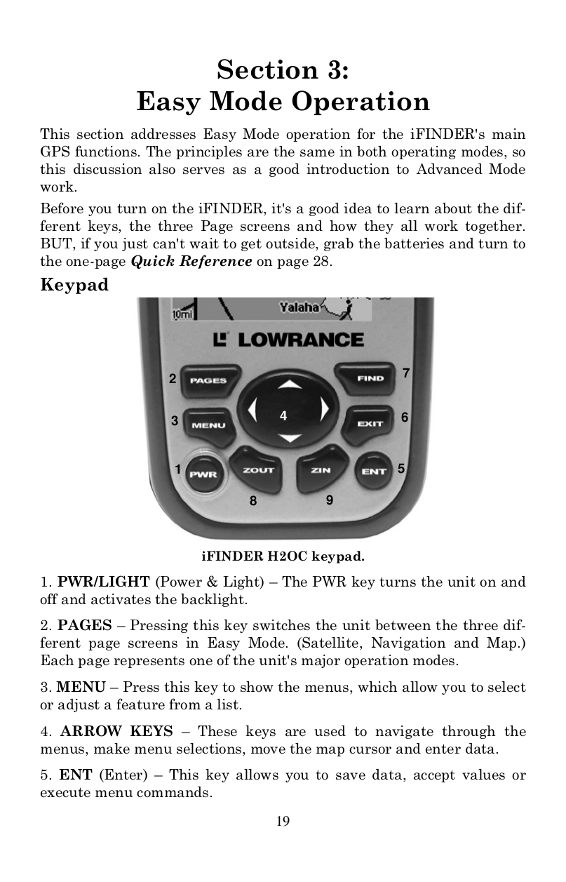Lowrance h2o gps manual