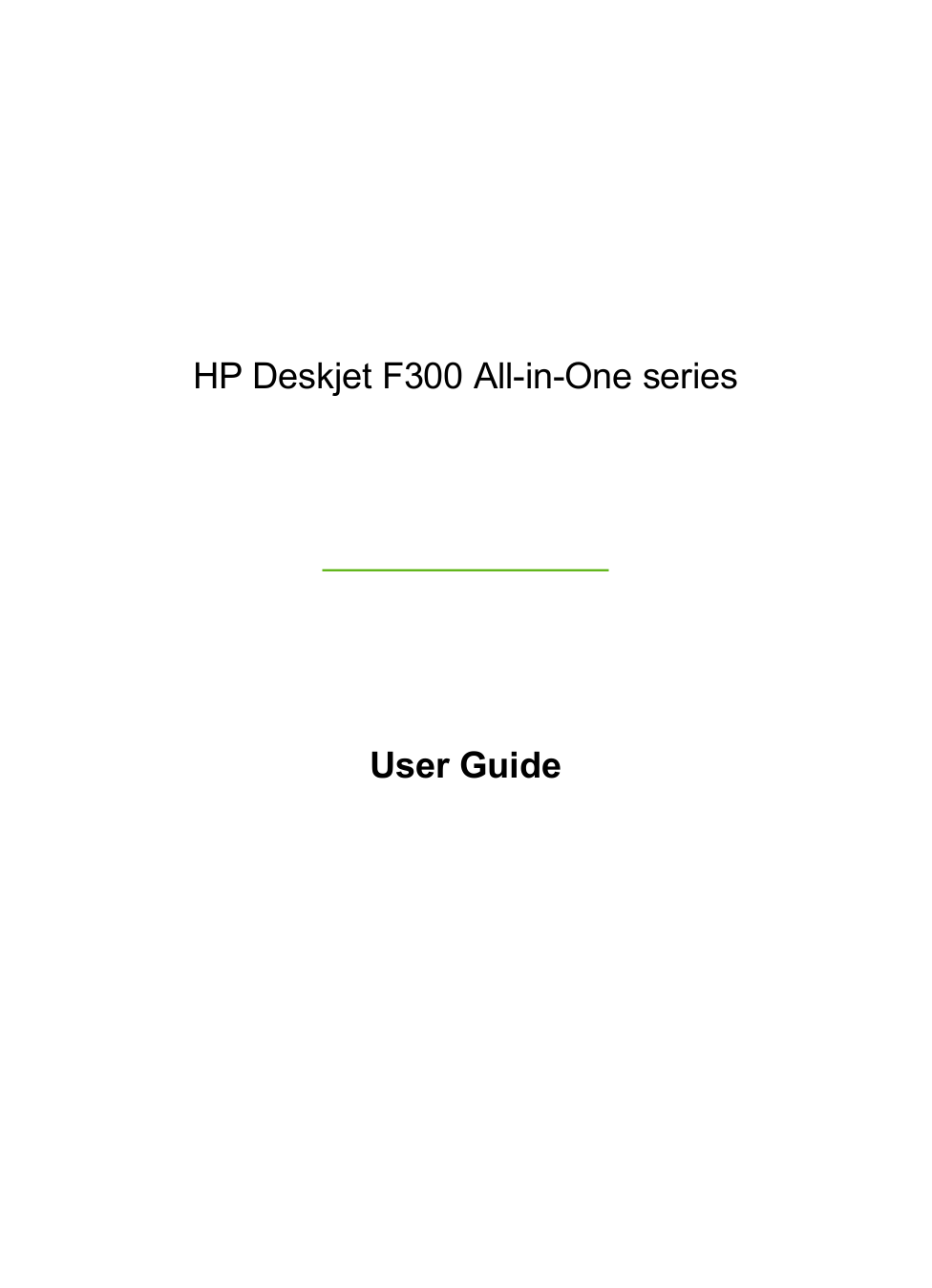 ... HP Multifunction Printer Deskjet F380 pdf page preview ...