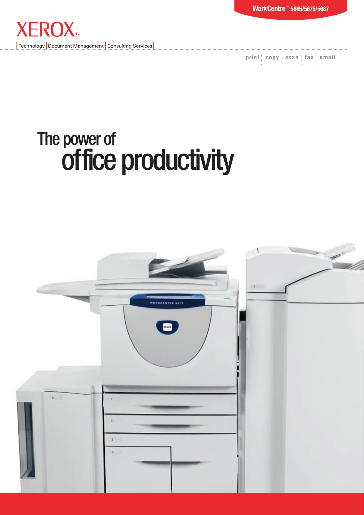 pdf for Xerox Copier WorkCentre 5687 manual