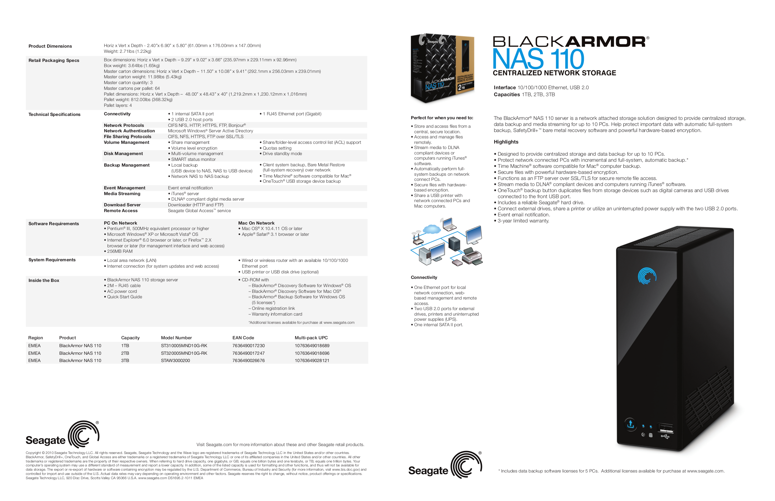 Seagate Blackarmor Nas 110 Software Download For Mac