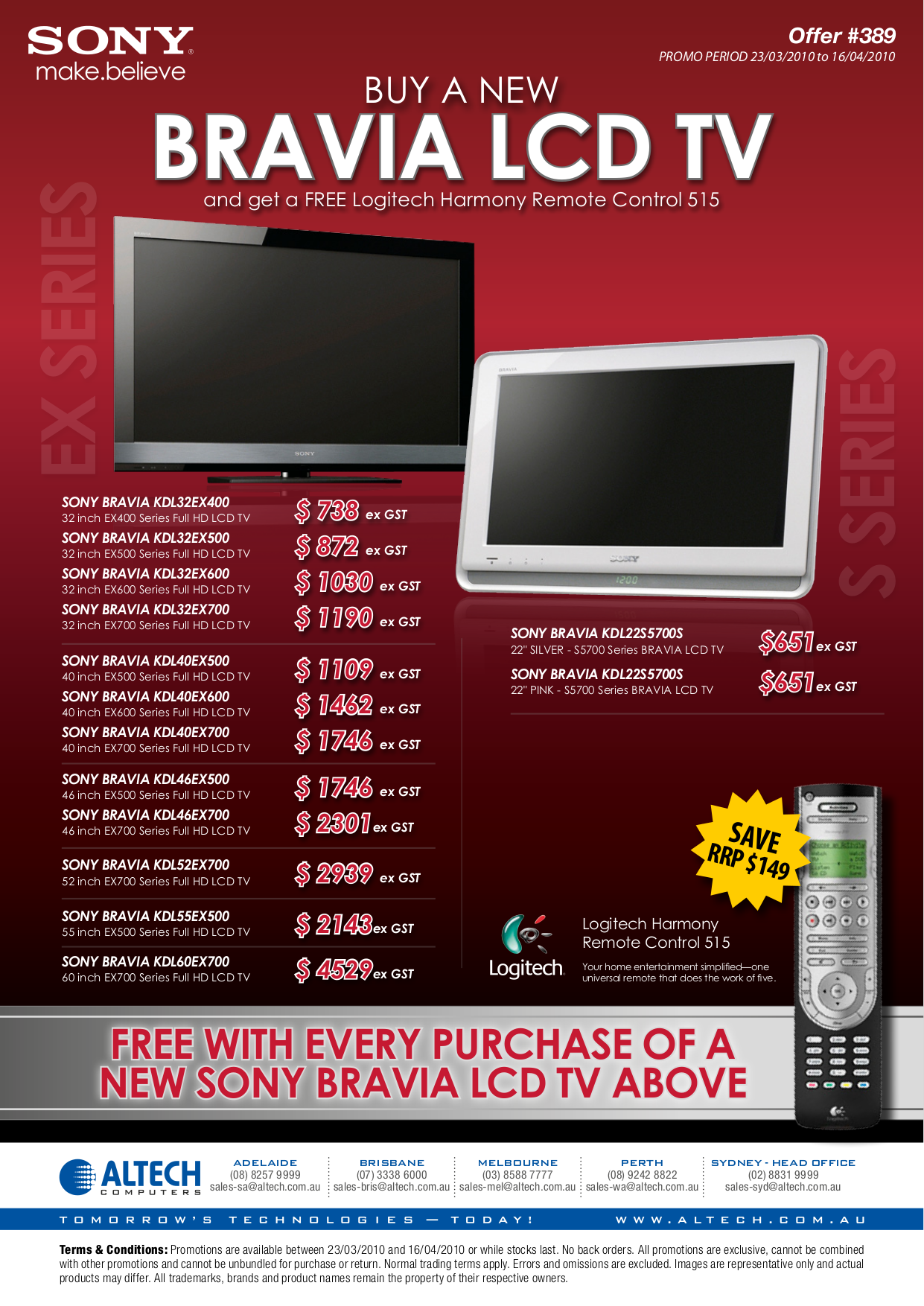 pdf for Sony TV BRAVIA KDL-40EX600 manual