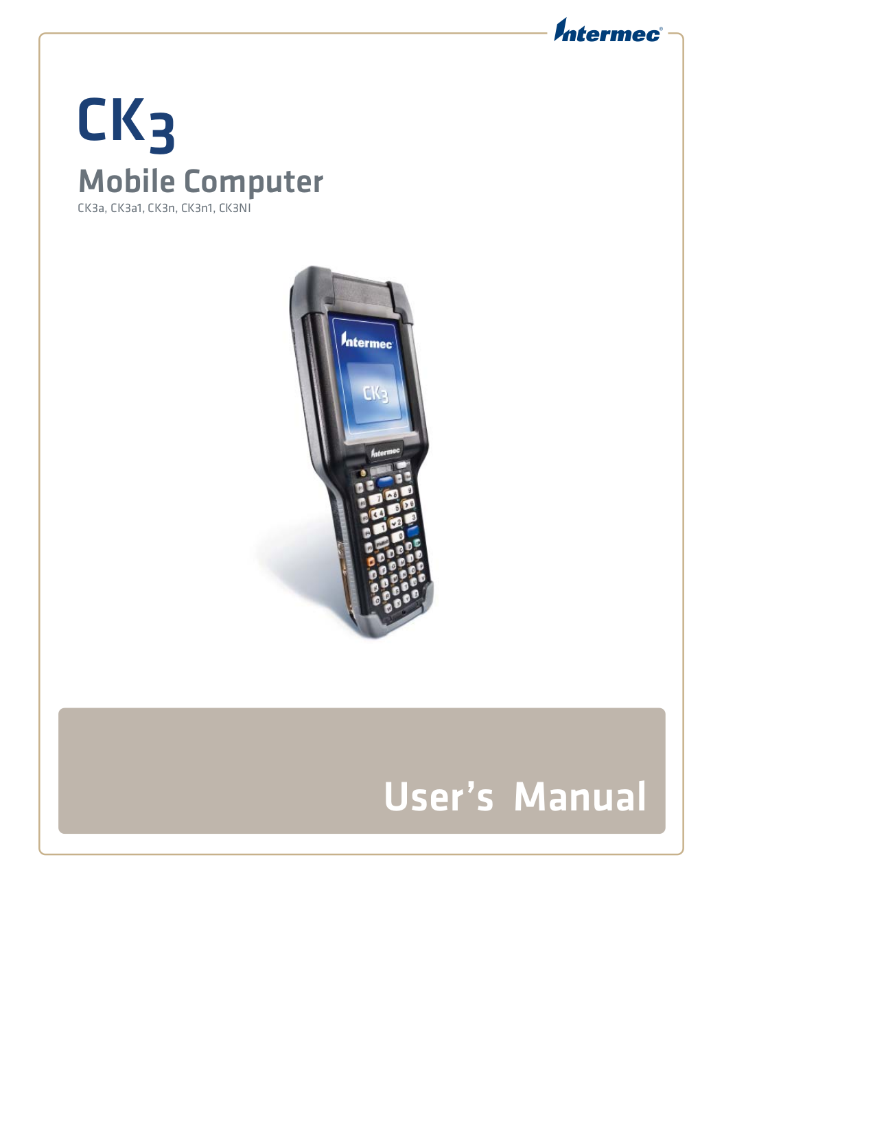 INTERMEC CK3 MANUAL PDF