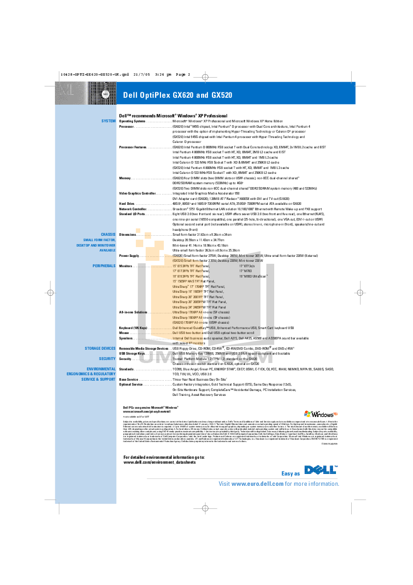 Dell Monitor UltraSharp 2405FPW pdf page preview Dell Monitor UltraSharp  2405FPW pdf page preview