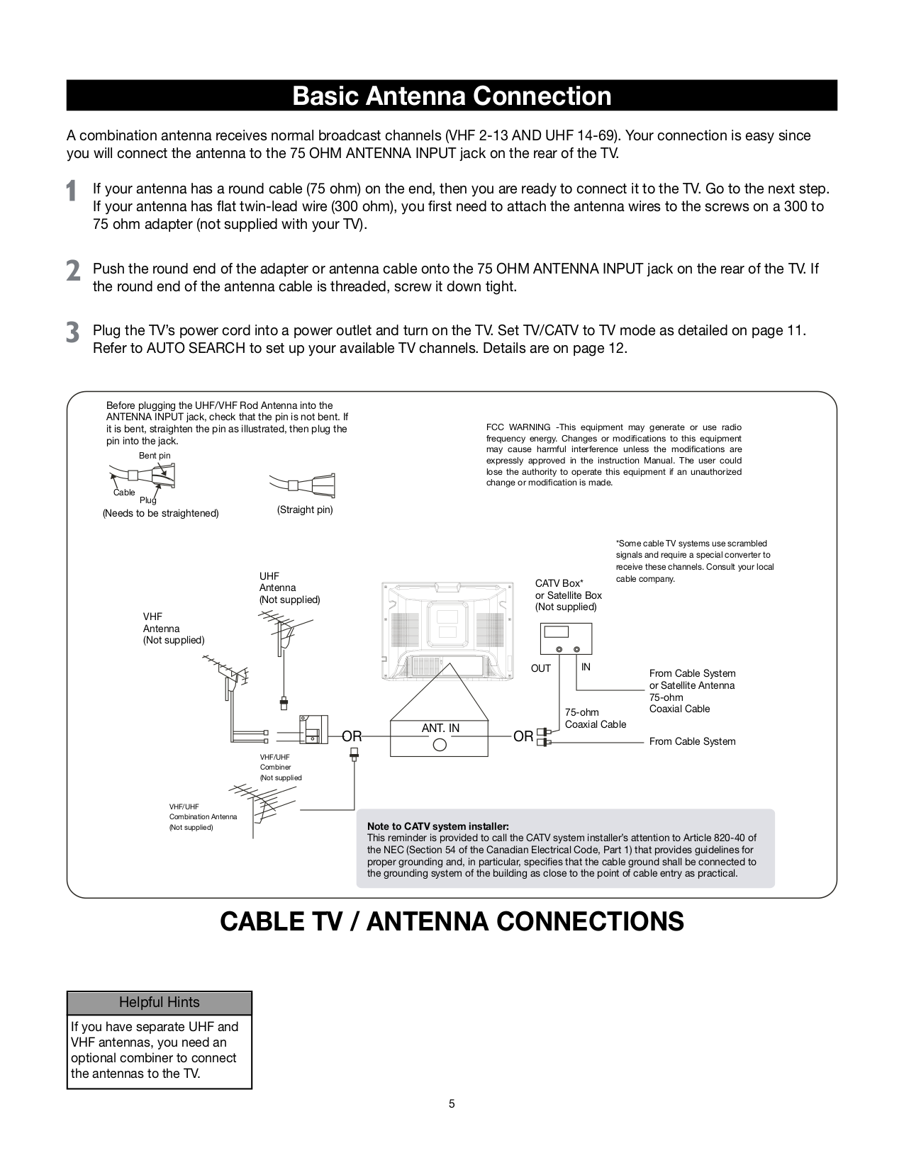... Array - pdf manual for rca tv 20f512t rh umlib com