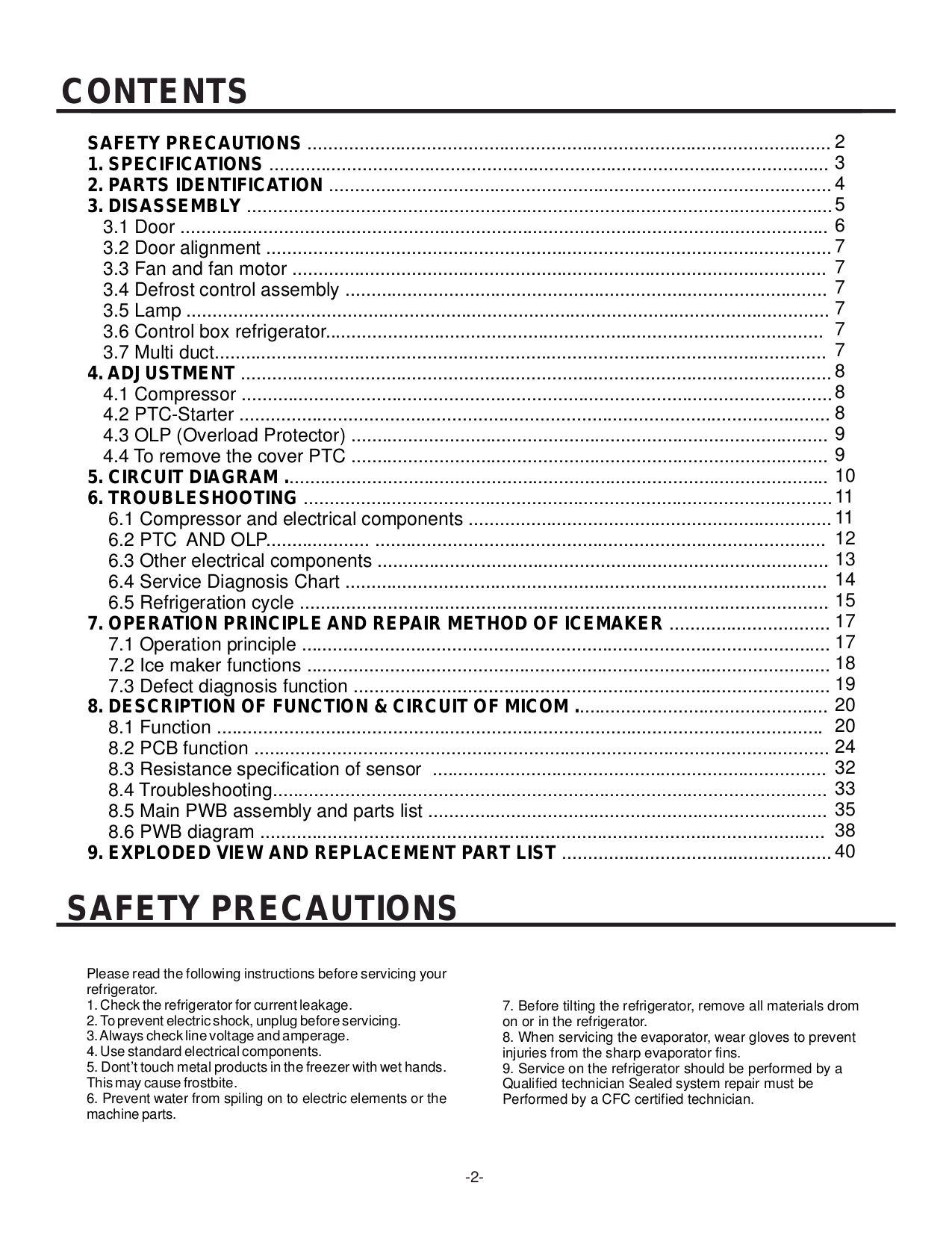 LG Refrigerator LFC23760ST pdf page preview LG Refrigerator LFC23760ST pdf page preview ...