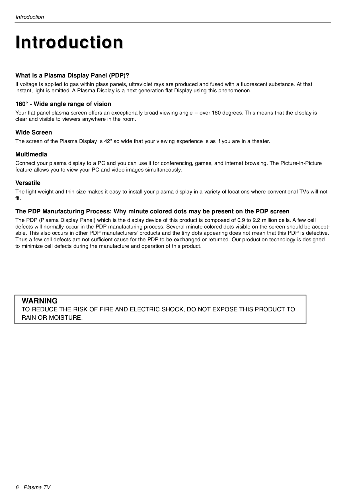 ... LG TV RU-42PZ90 pdf page preview ...