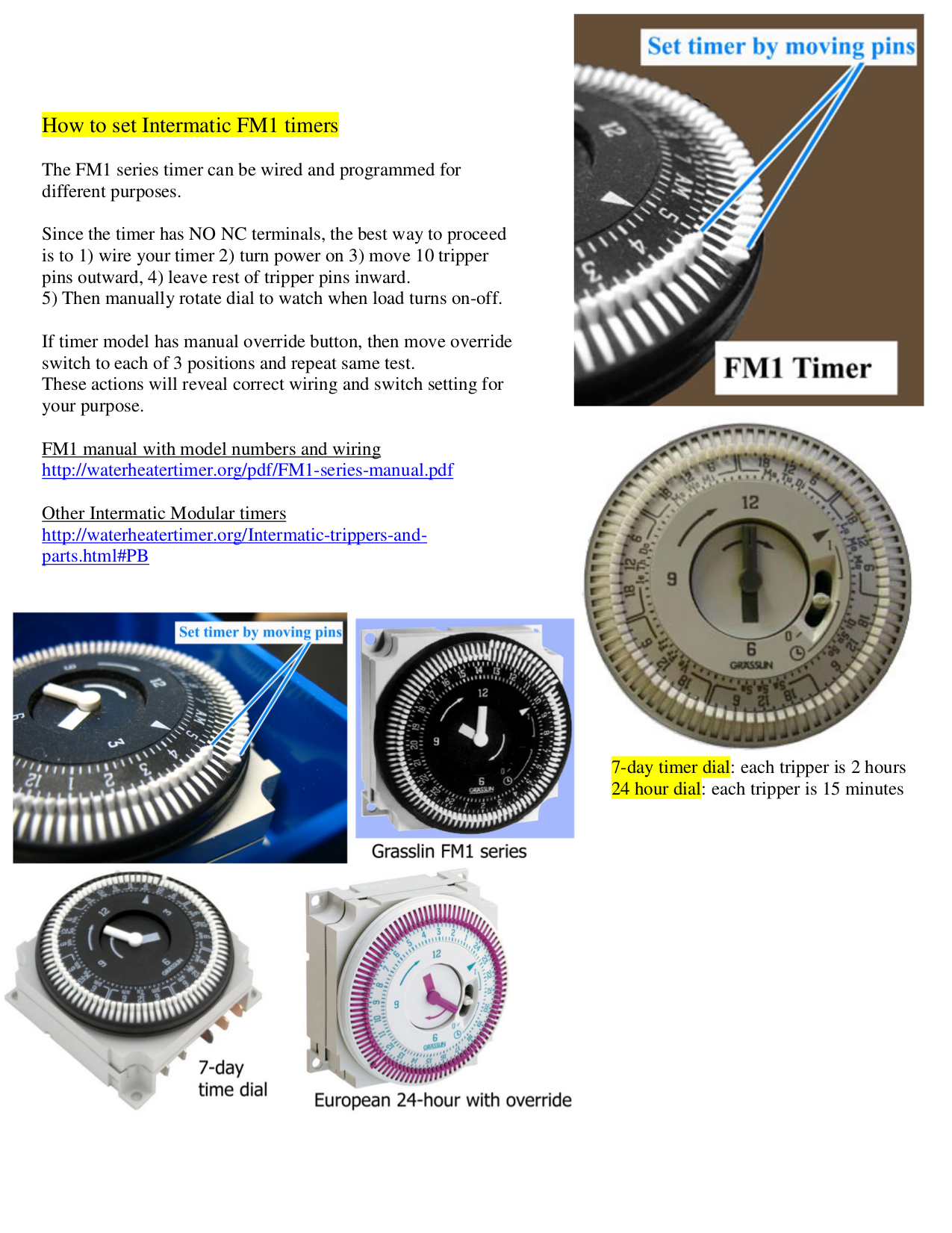 intermatic timer manual pdf