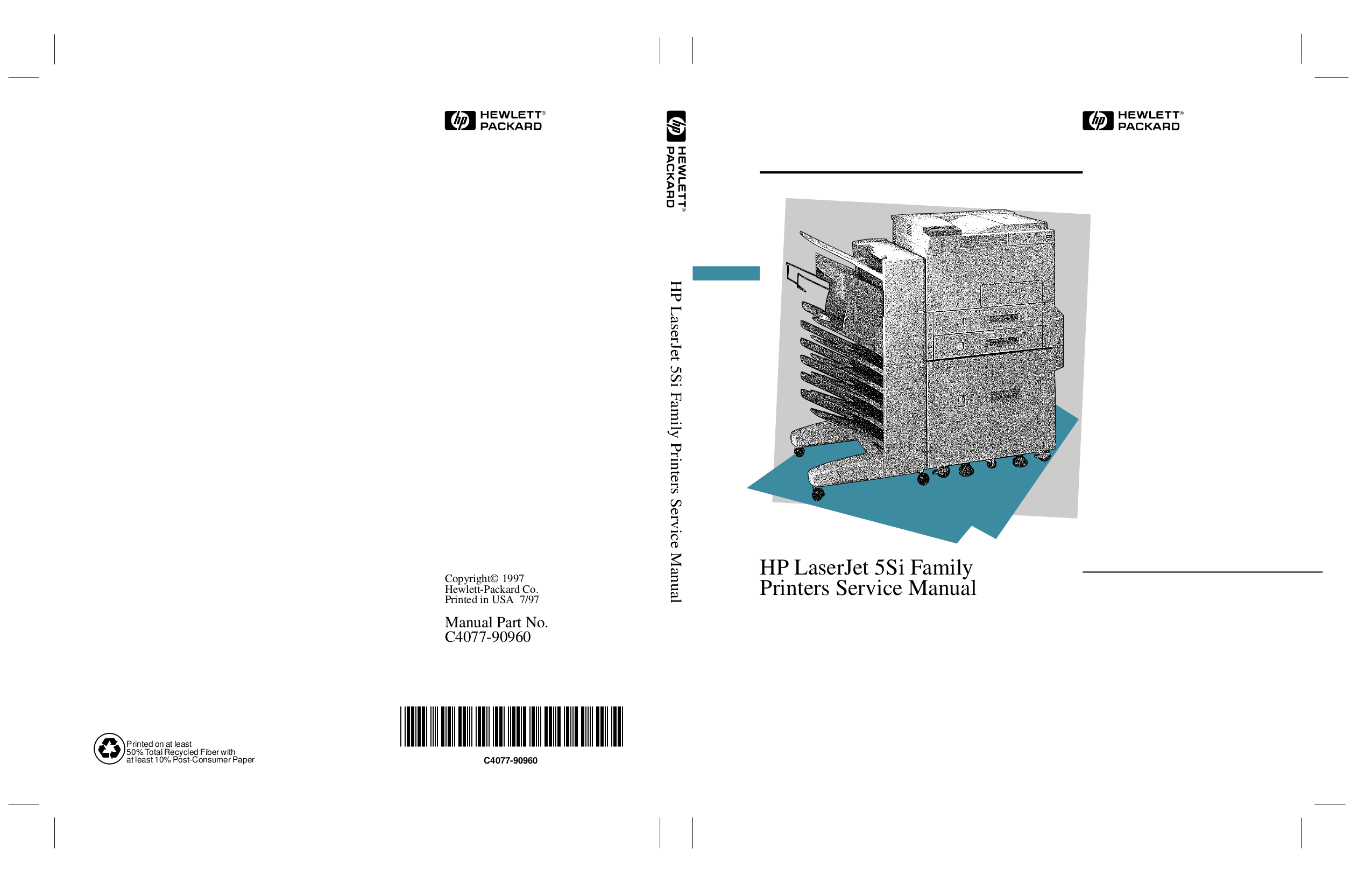 pdf for HP Printer Laserjet,Color Laserjet 8000n manual