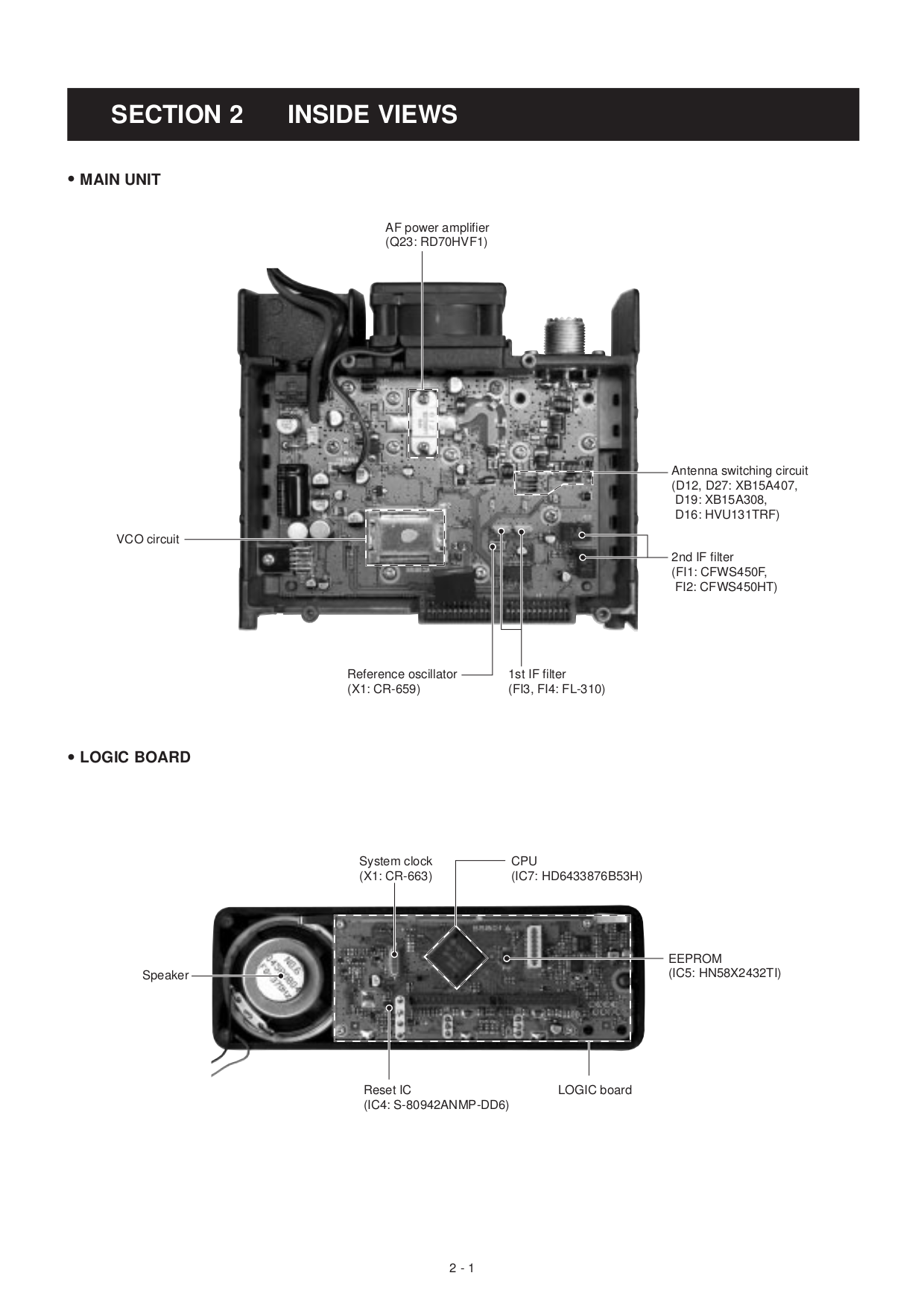 PDF manual for Yamaha Receiver RX-V800