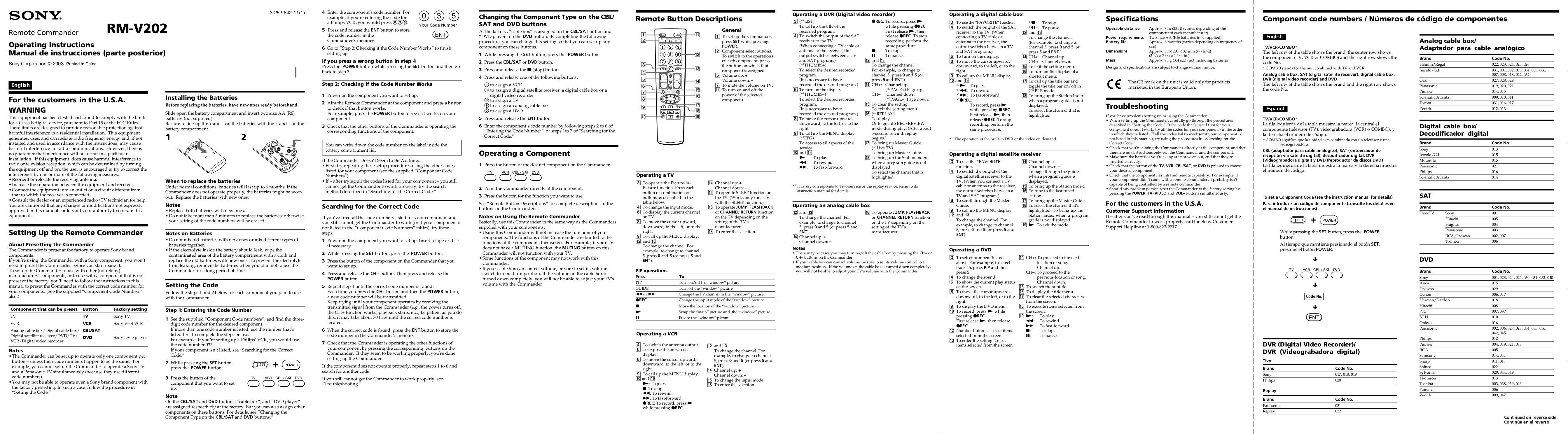 Rm v202 and manual pdf