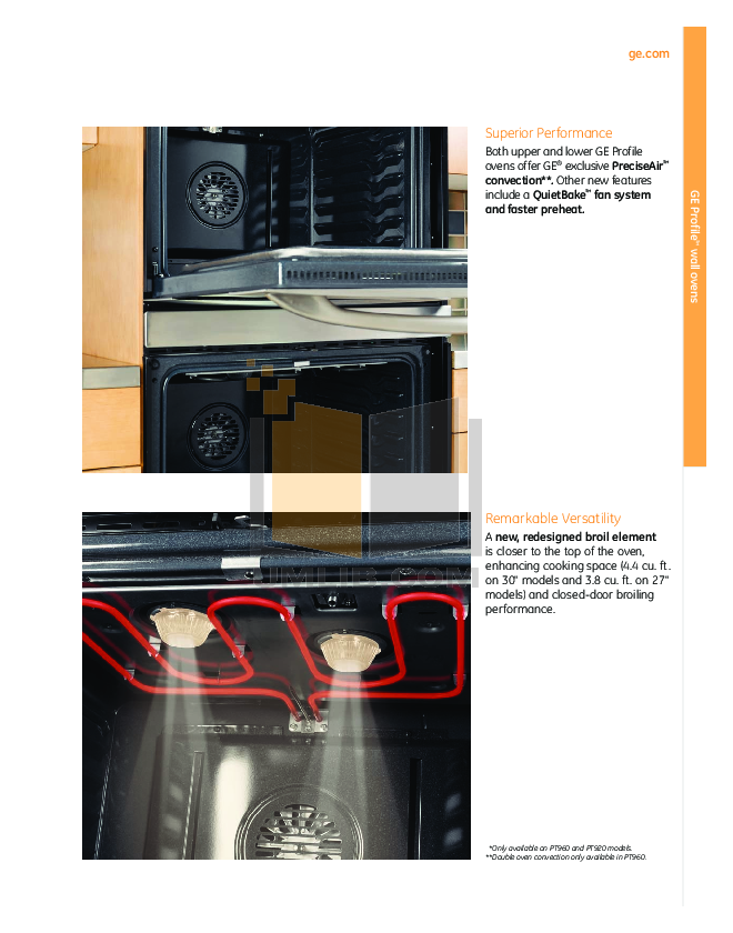 ge p7 wall oven manual