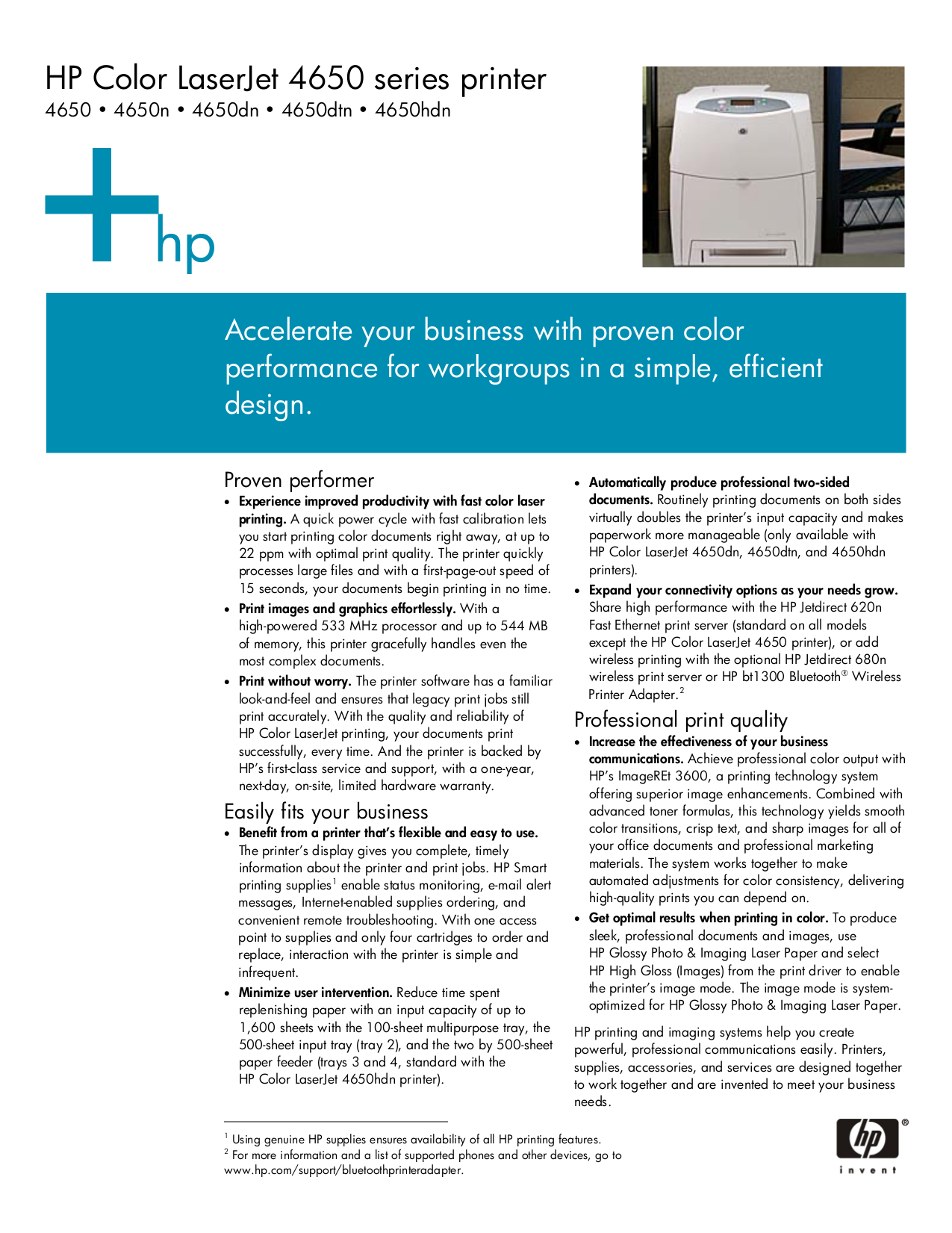 pdf for HP Printer Laserjet,Color Laserjet P1000 manual
