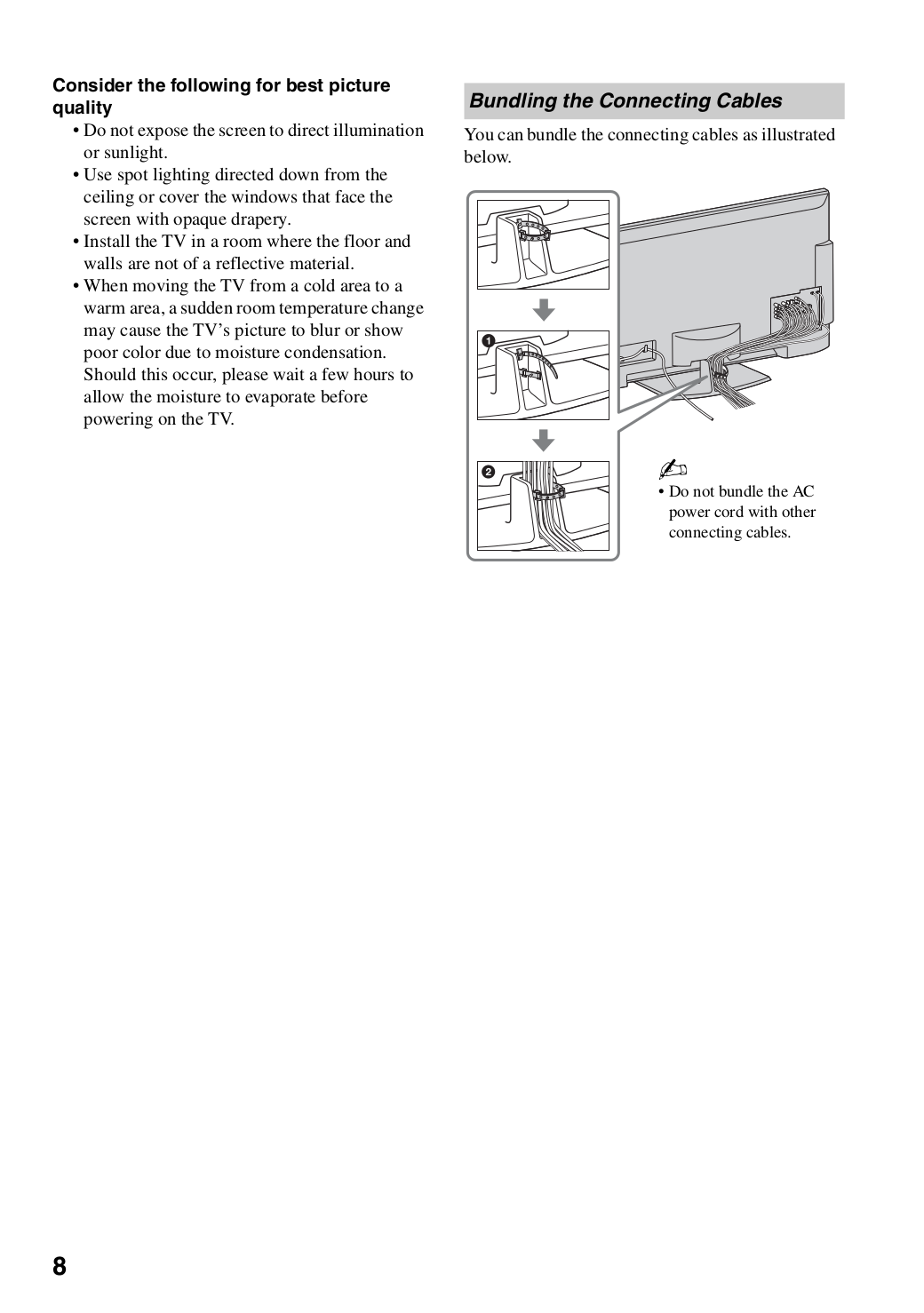 ... Sony TV BRAVIA KDL-40Z4100 pdf page preview