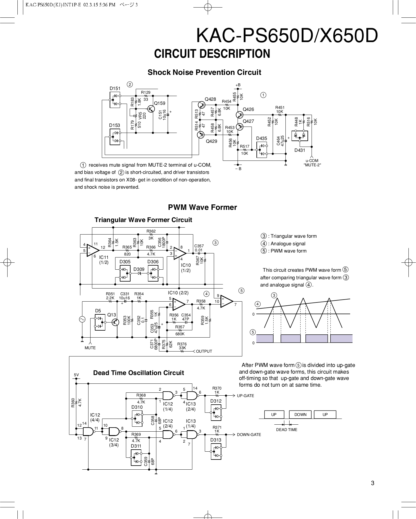 Kenwood Amp KAC-PS650D pdf page preview ... PDF manual ...