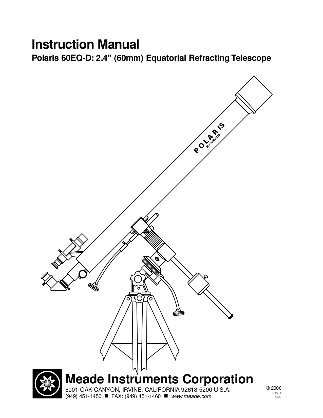 instruction manual for meade 4501