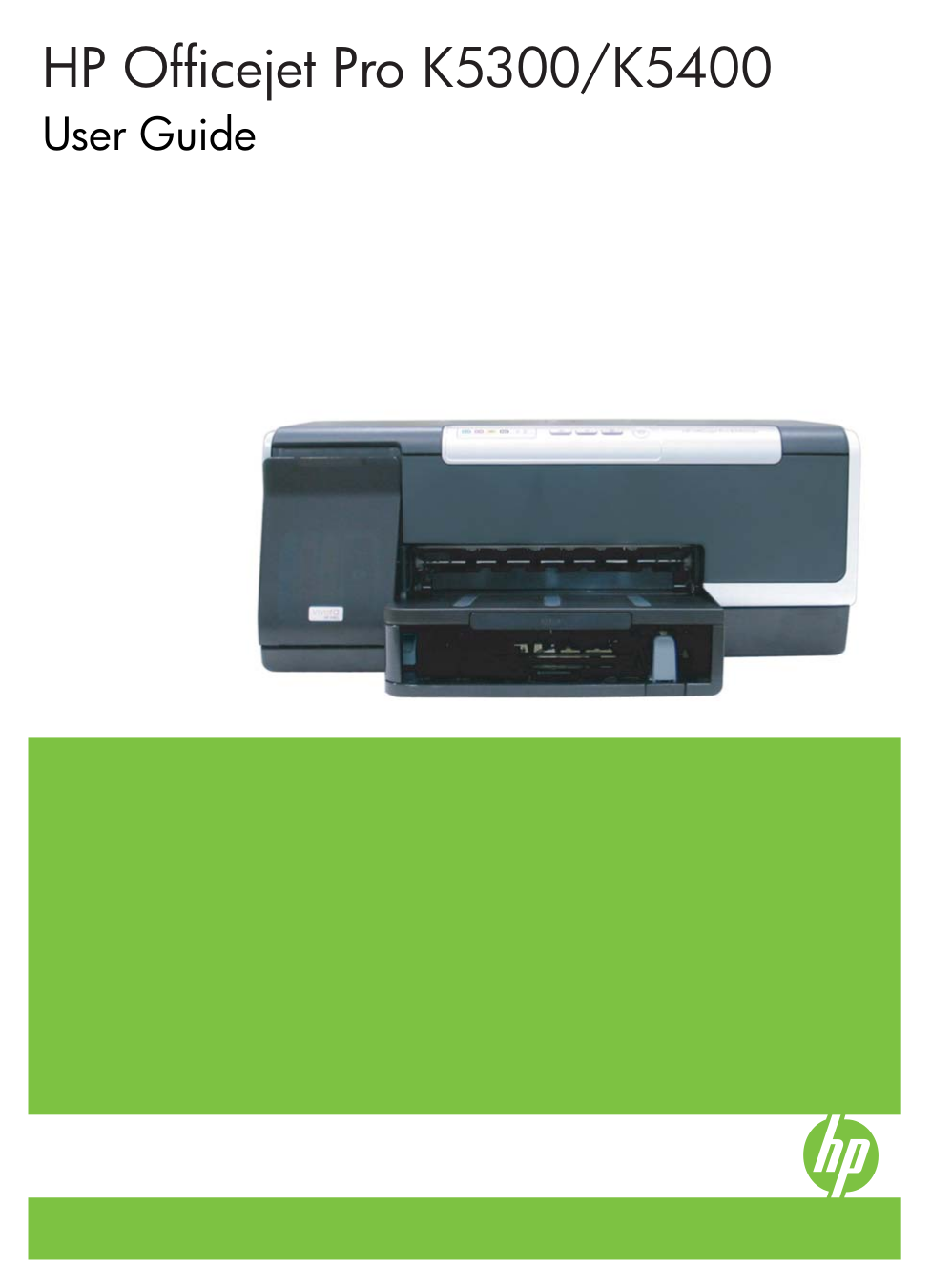 pdf for HP Printer Officejet Pro K5400 manual