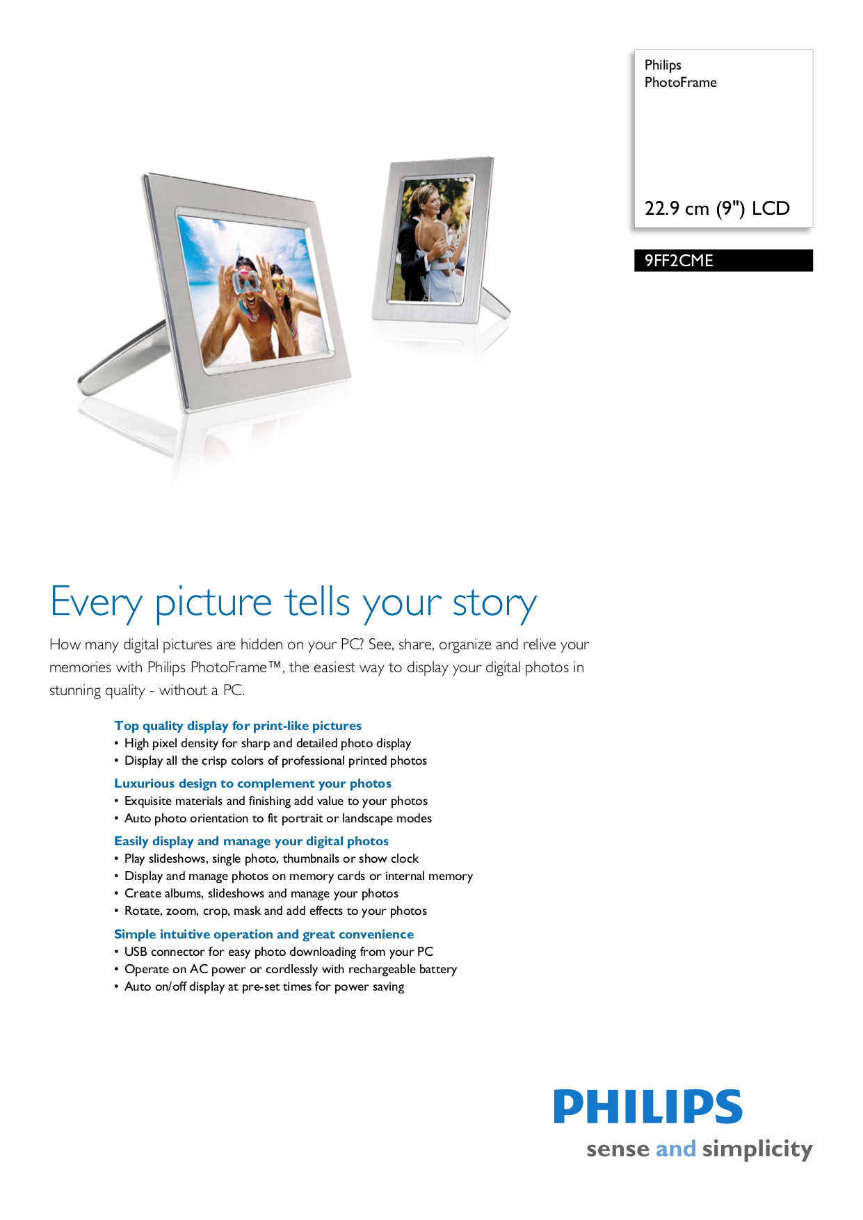 Free Pdf For Philips 9ff2cme Digital Photo Frame Manual Pdf For Philips Digital Photo Frame 9ff2cme Manual