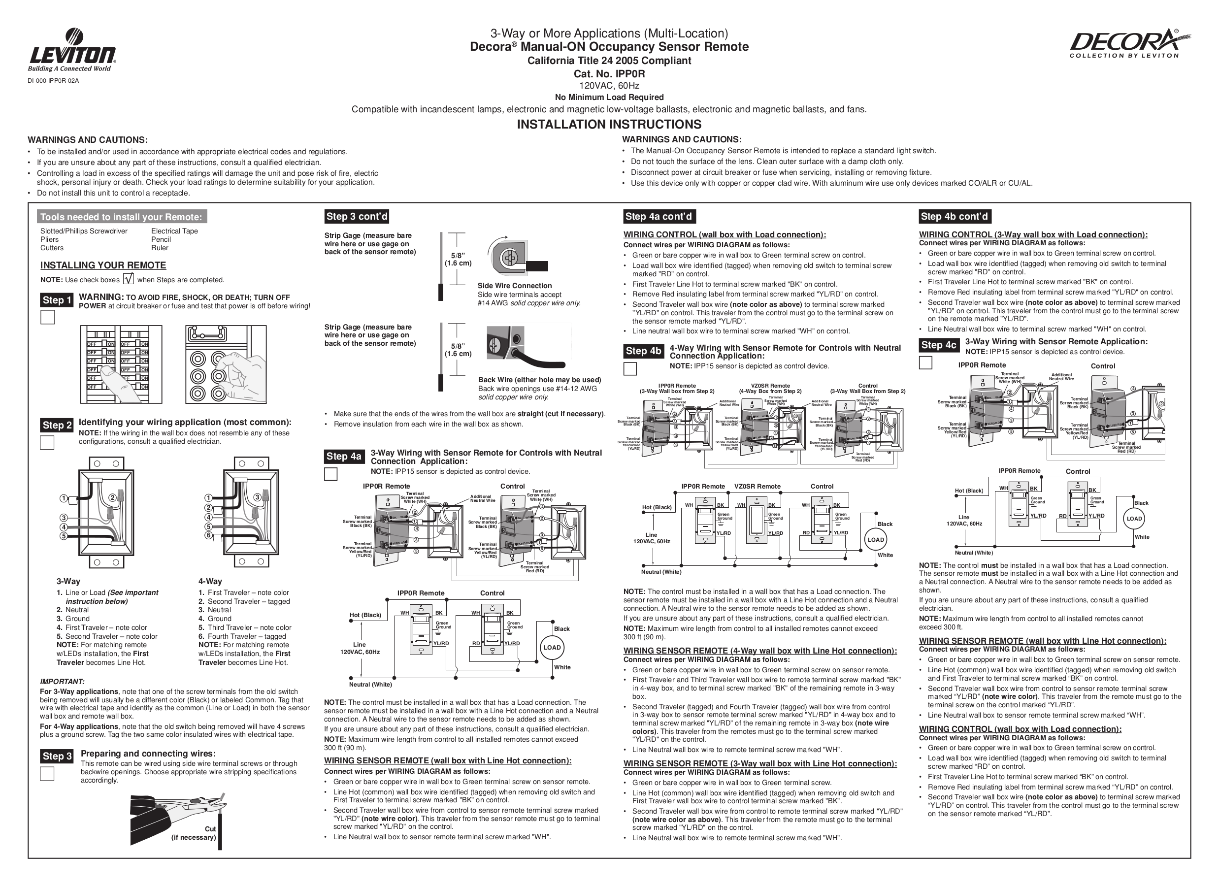 pdf-manual-for-leviton-other-vz0sr-10-device-remotes