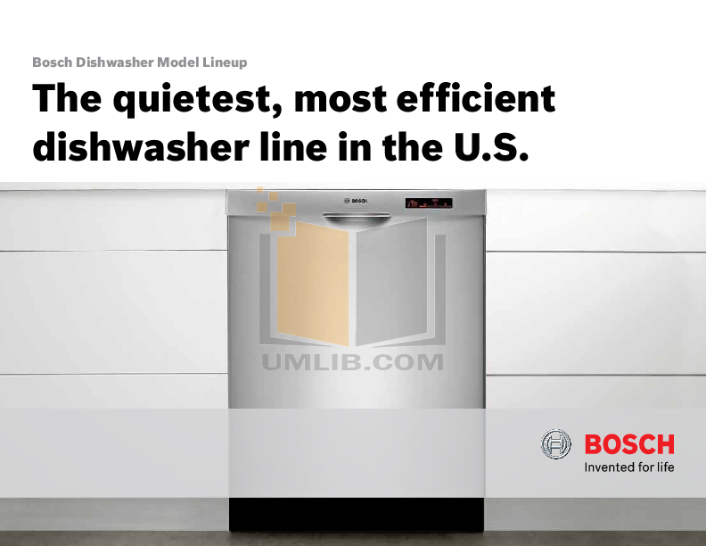 Bosch Dishwasher Service Manual Download