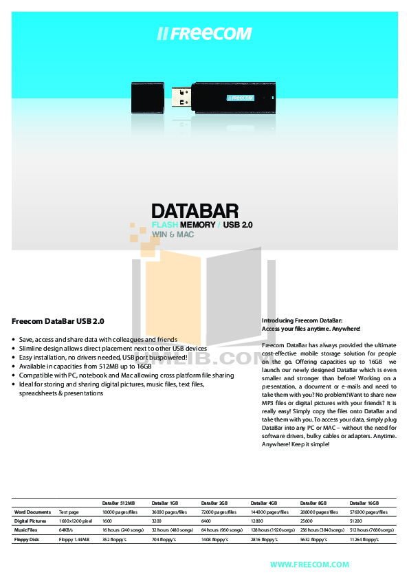 Freecom Databar Drivers For Mac