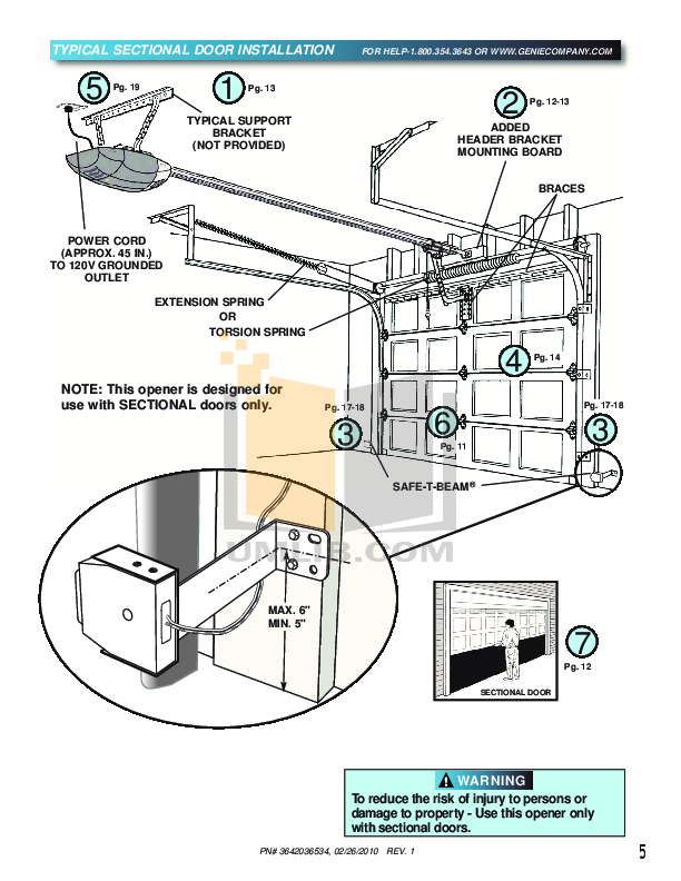  Genie Garage Door Opener Installation Manual for Modern Garage