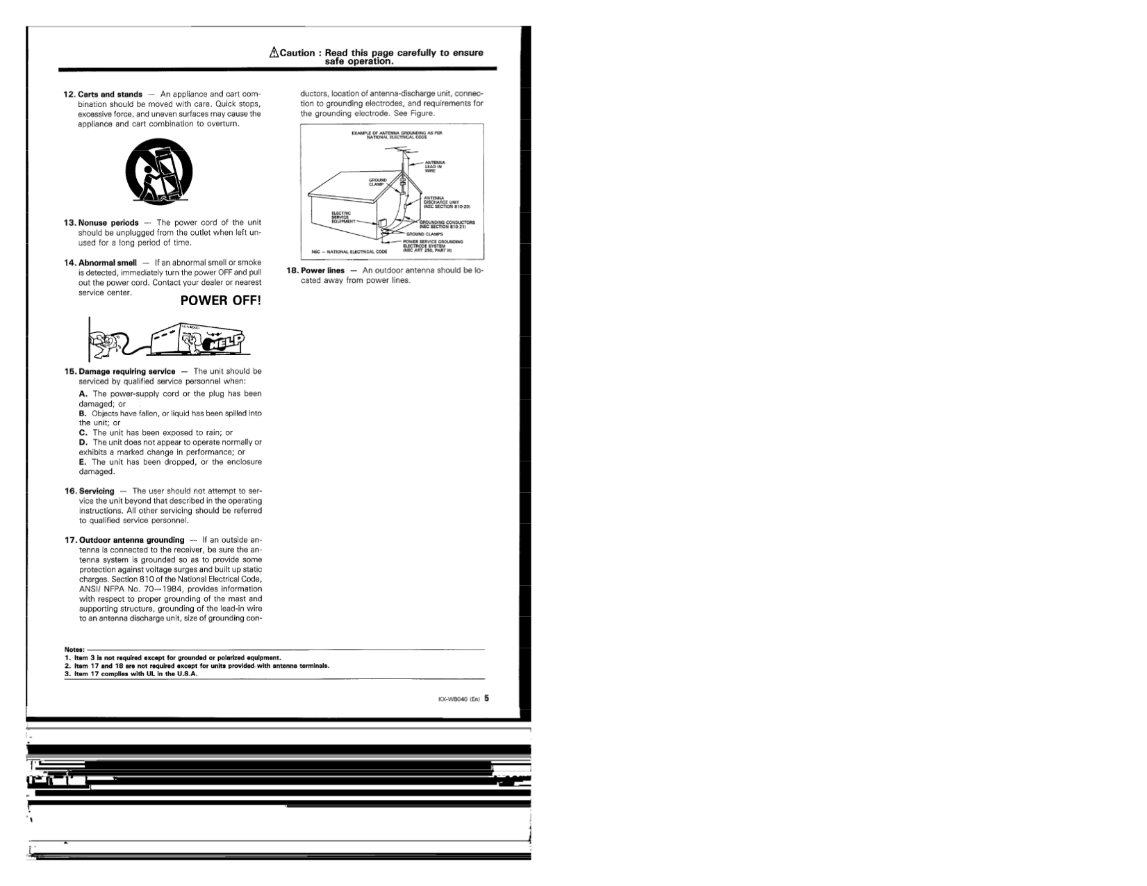 ... Kenwood Tape Deck KX-W8040 pdf page preview ...