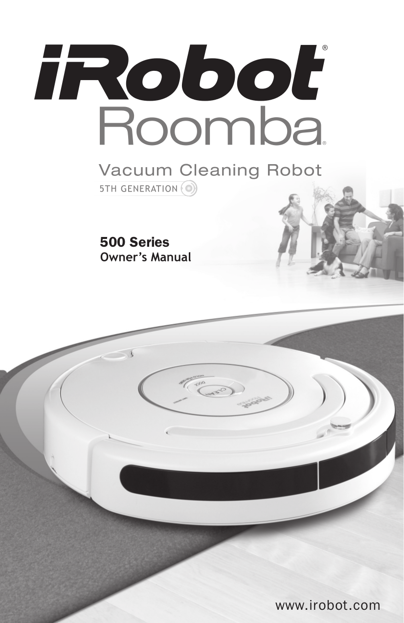 pdf for iRobot Vacuum Roomba 560 manual