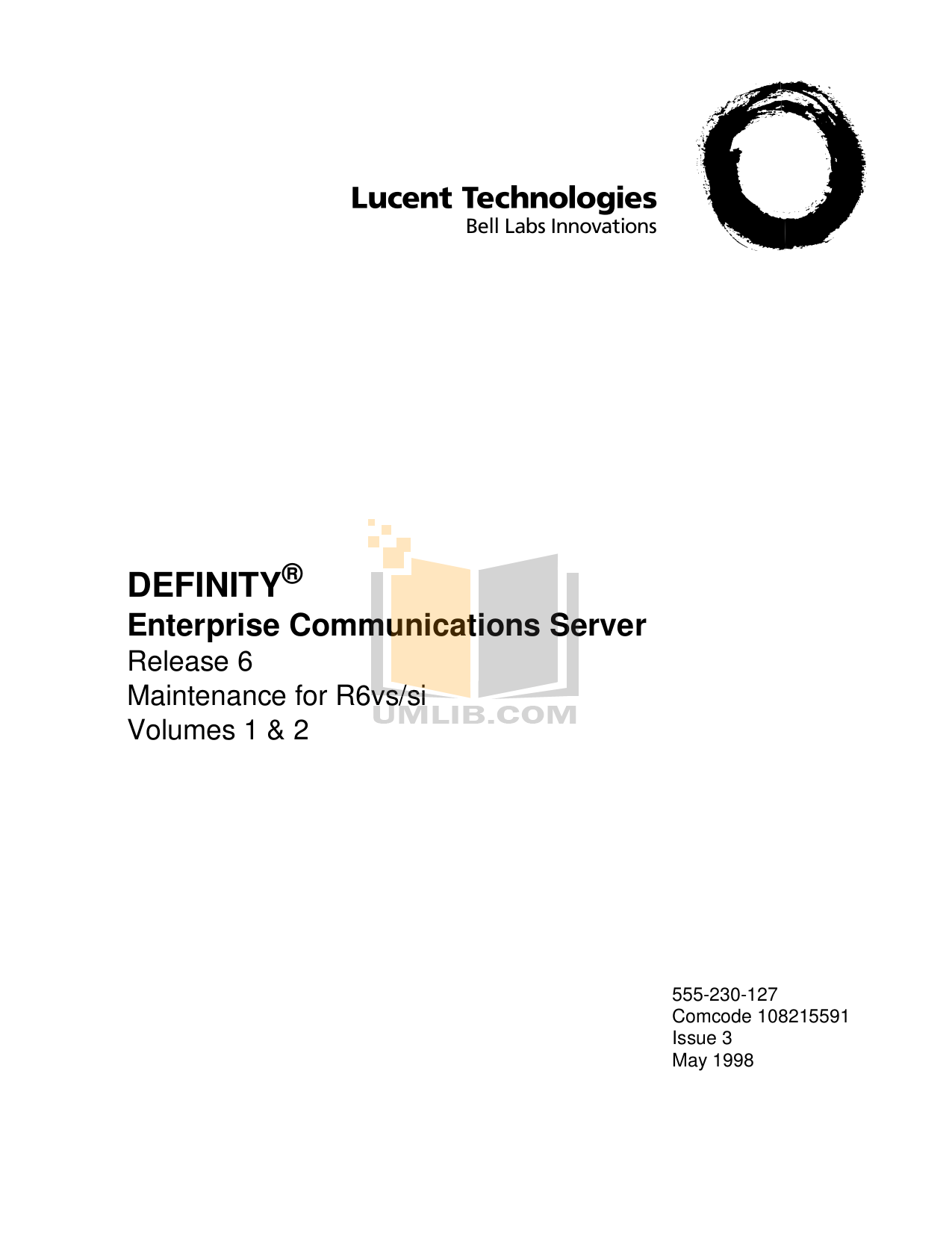 pdf for Avaya Telephone Definity Callmaster IV manual