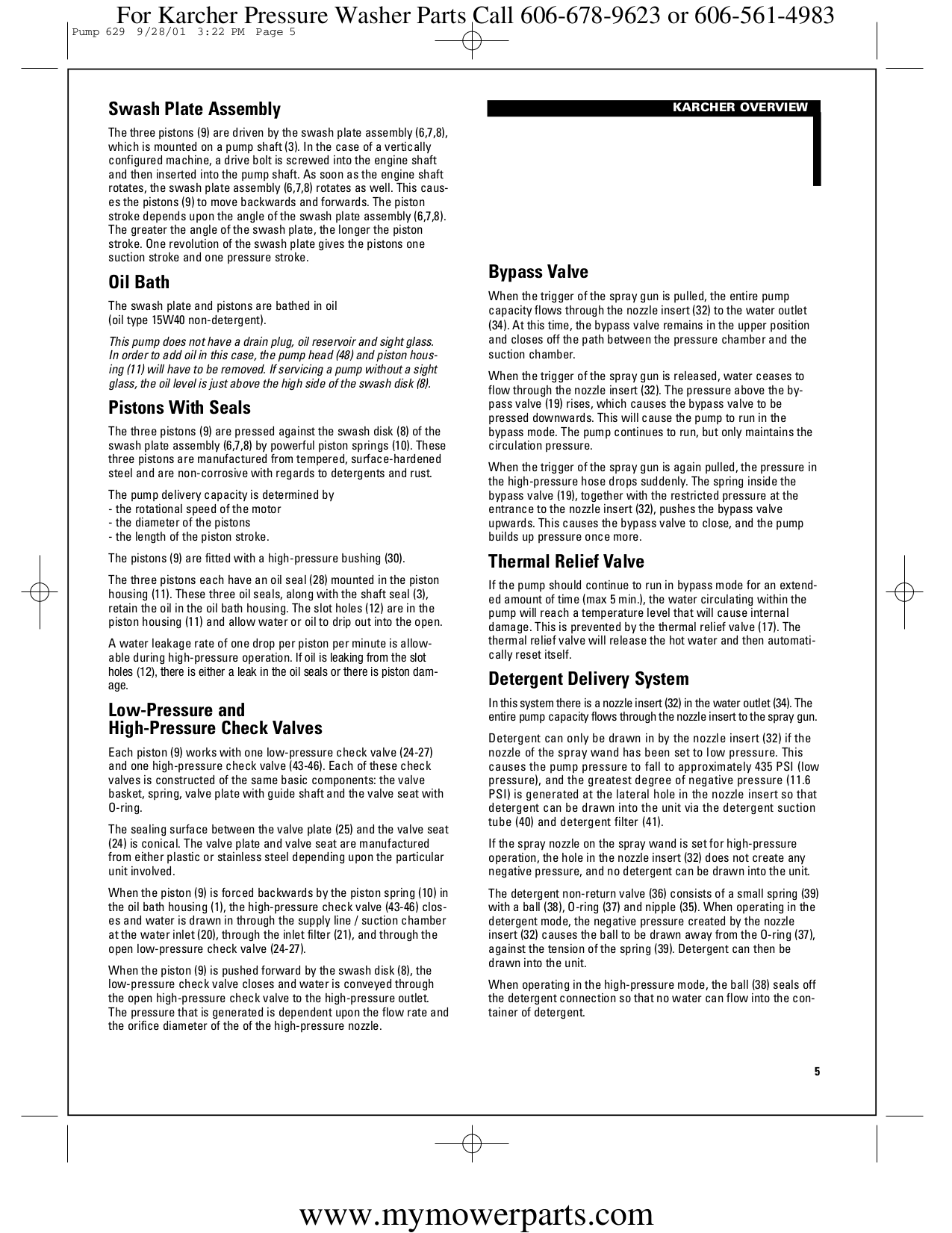 ... Karcher Other K 2400 HH Pressure Washers pdf page preview ...