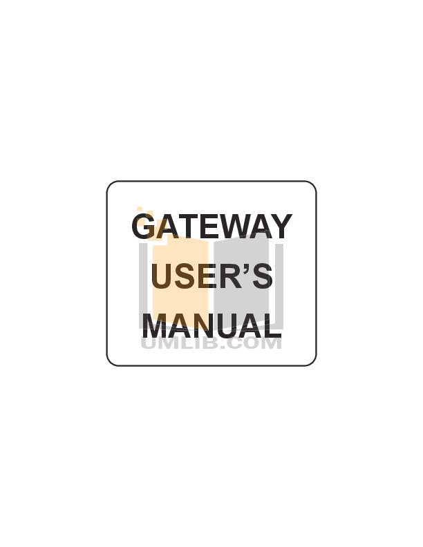 3800Hgv-B Gateway User Manual