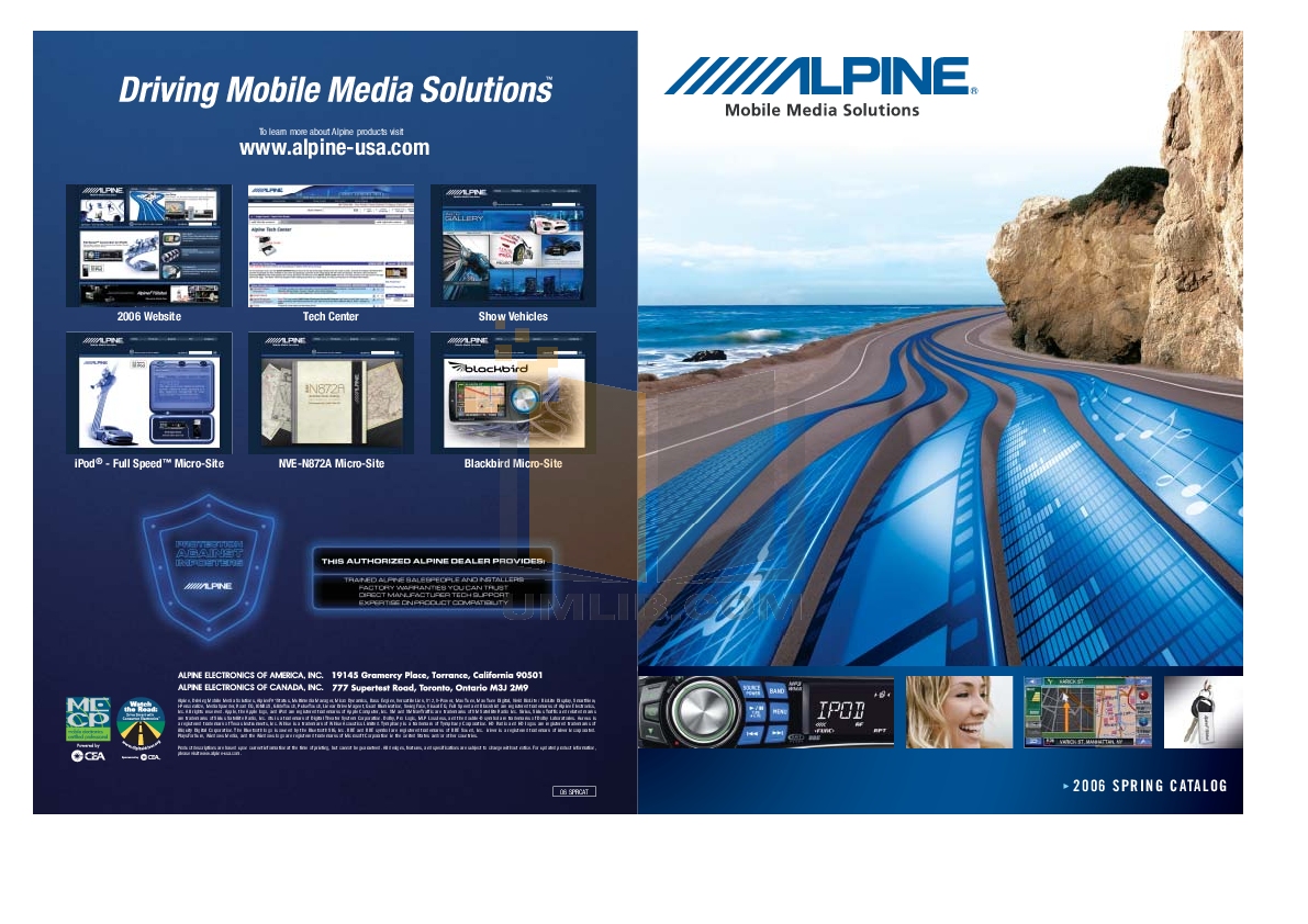 Download free pdf for Alpine NVE-N872A GPS manual