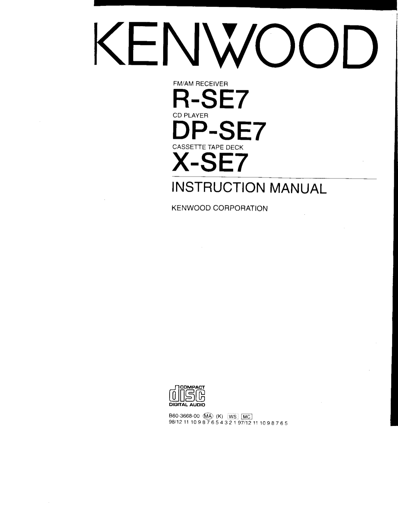 Kenwood Vr 208 Receiver