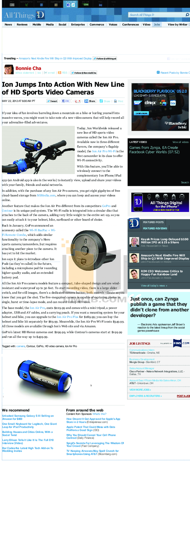 pdf for GoPro Camcorders HD HERO2 manual