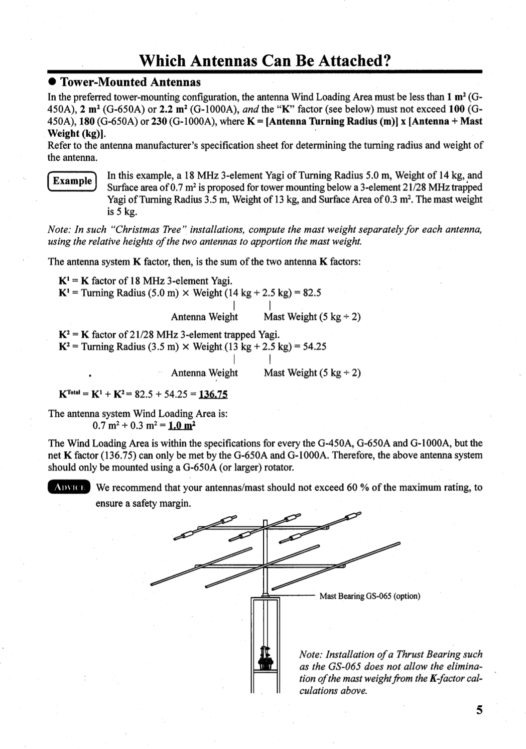 PDF manual for Yaesu Other G-450A Rotator