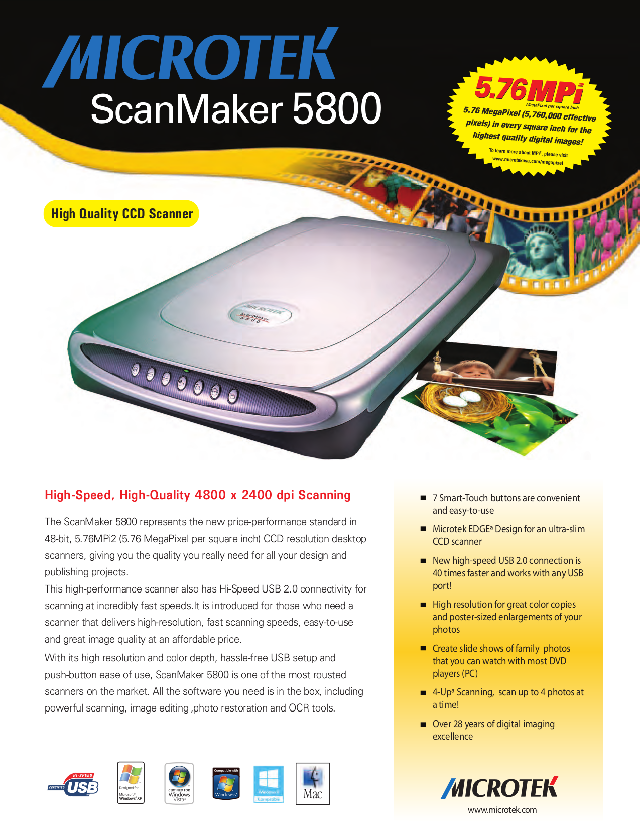 microtek scanmaker 5800 инструкция