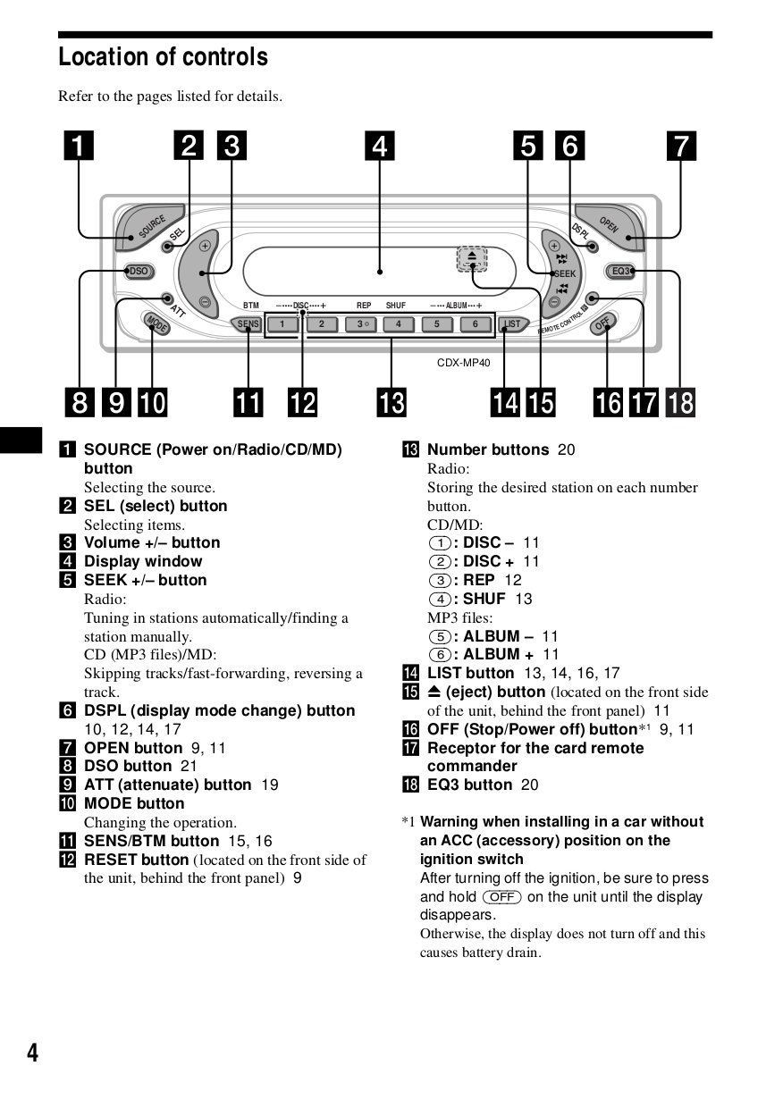 pdf manual for sony car receiver cdx mp40 rh umlib com