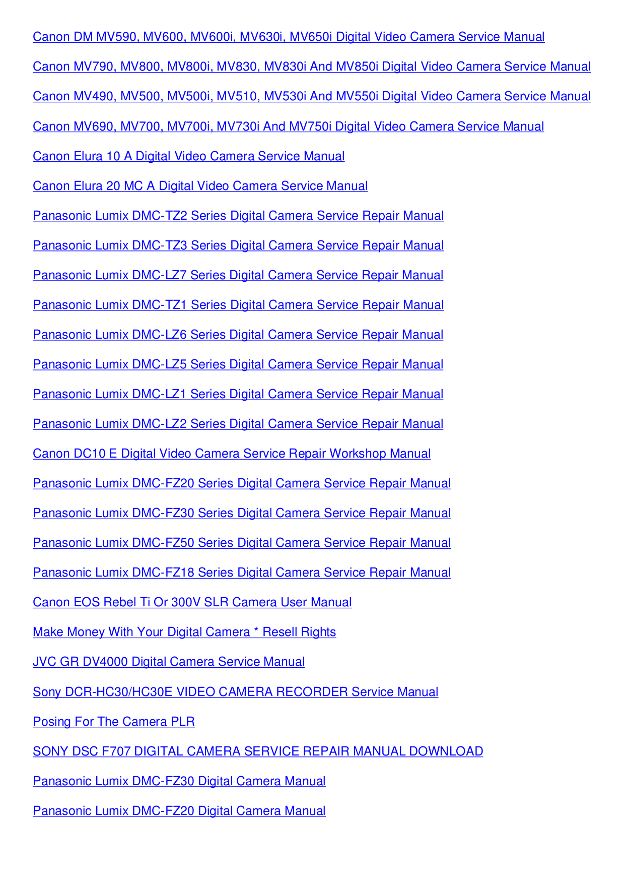 ... Array - dmc fz18 repair manual rh dmc fz18 repair manual diestetic com