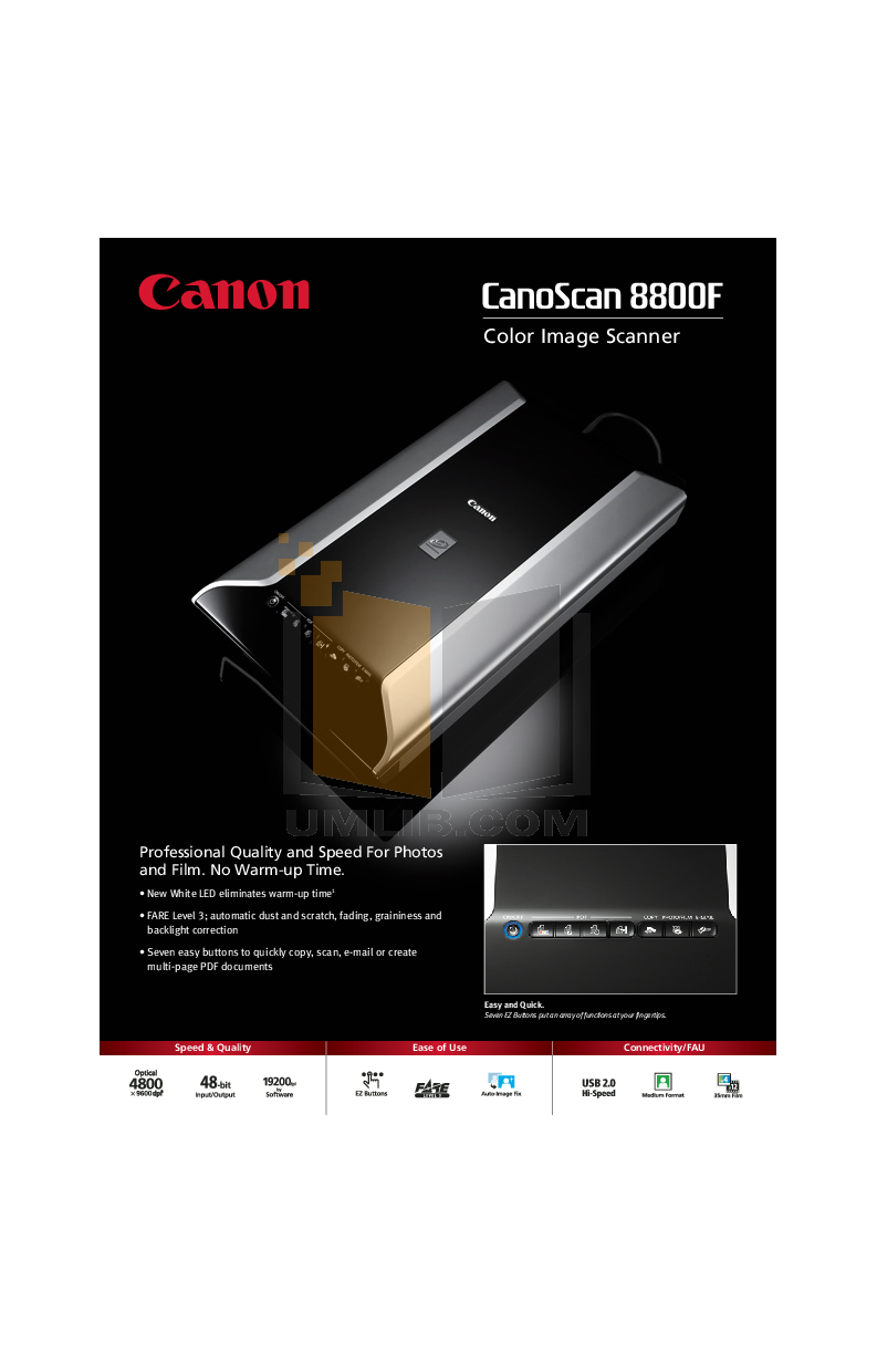 canon 8800f scanner driver windows 10