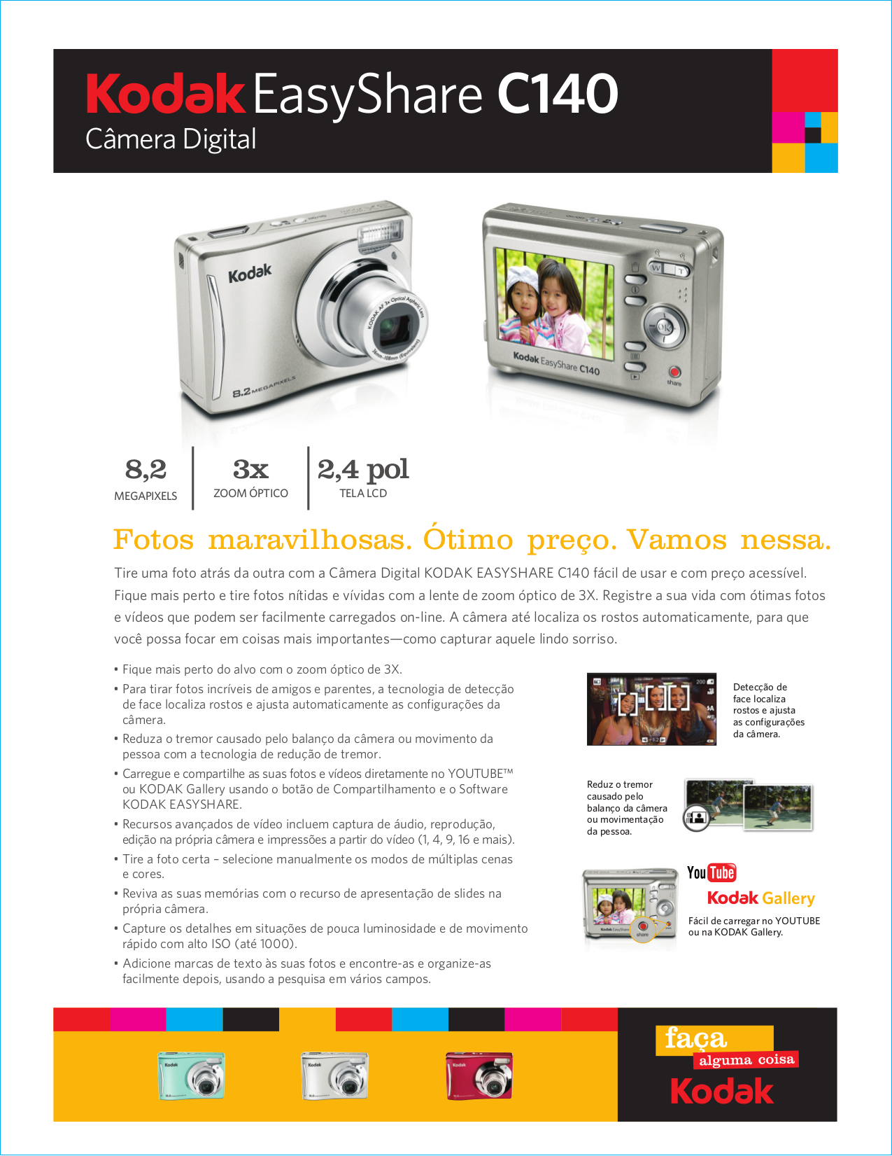 pdf for Kodak Digital Camera EasyShare C140 manual