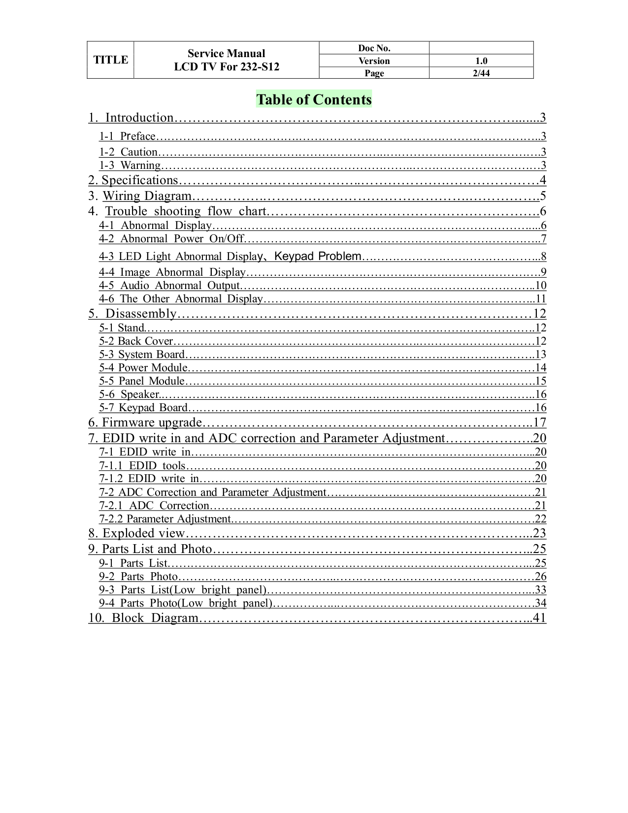 Olevia TV 232V pdf page preview Olevia TV 232V pdf page preview ...