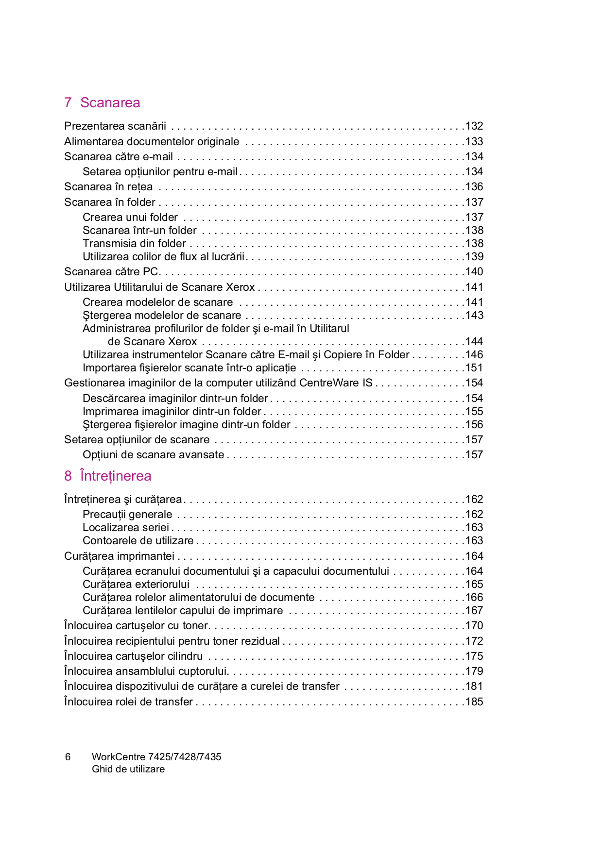 ... Xerox Multifunction Printer WorkCentre 7428 pdf page preview ...