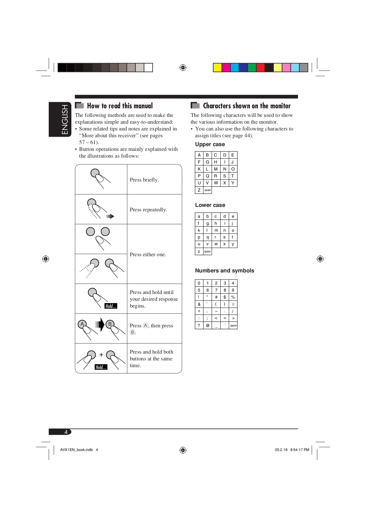 ... JVC Car Receiver KD-AVX1 pdf page preview ...