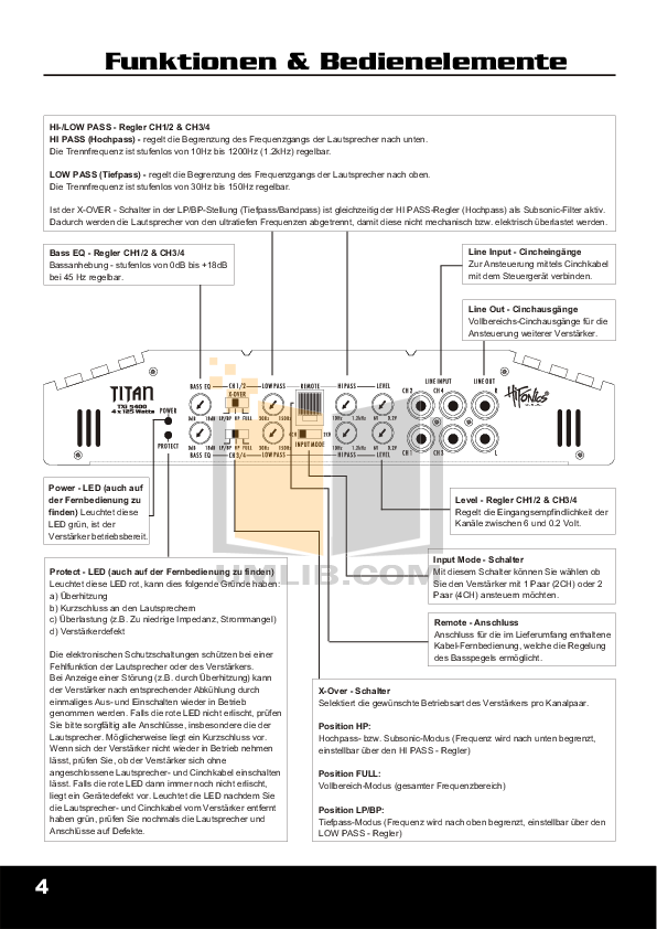 PDF manual for Hifonics Speaker SQ-154